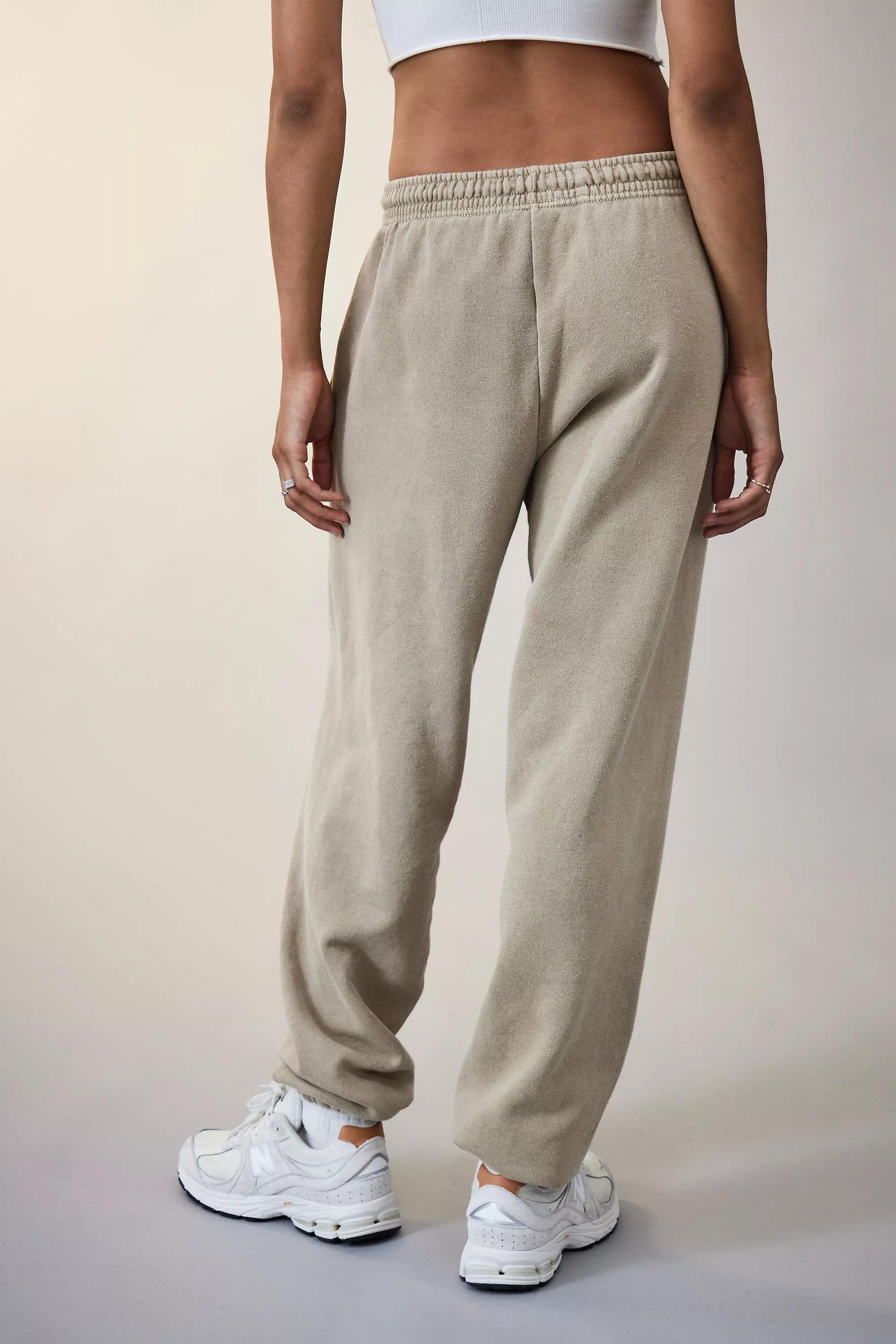 Beige Iets Frans... Oat Cuffed Joggers, , large image number 2