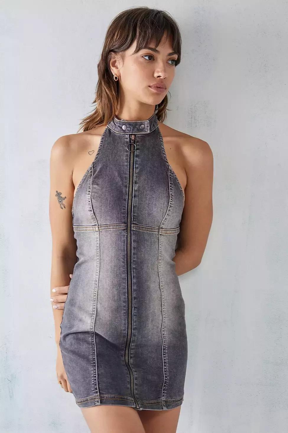 Urban outfitters hotsell jean dress