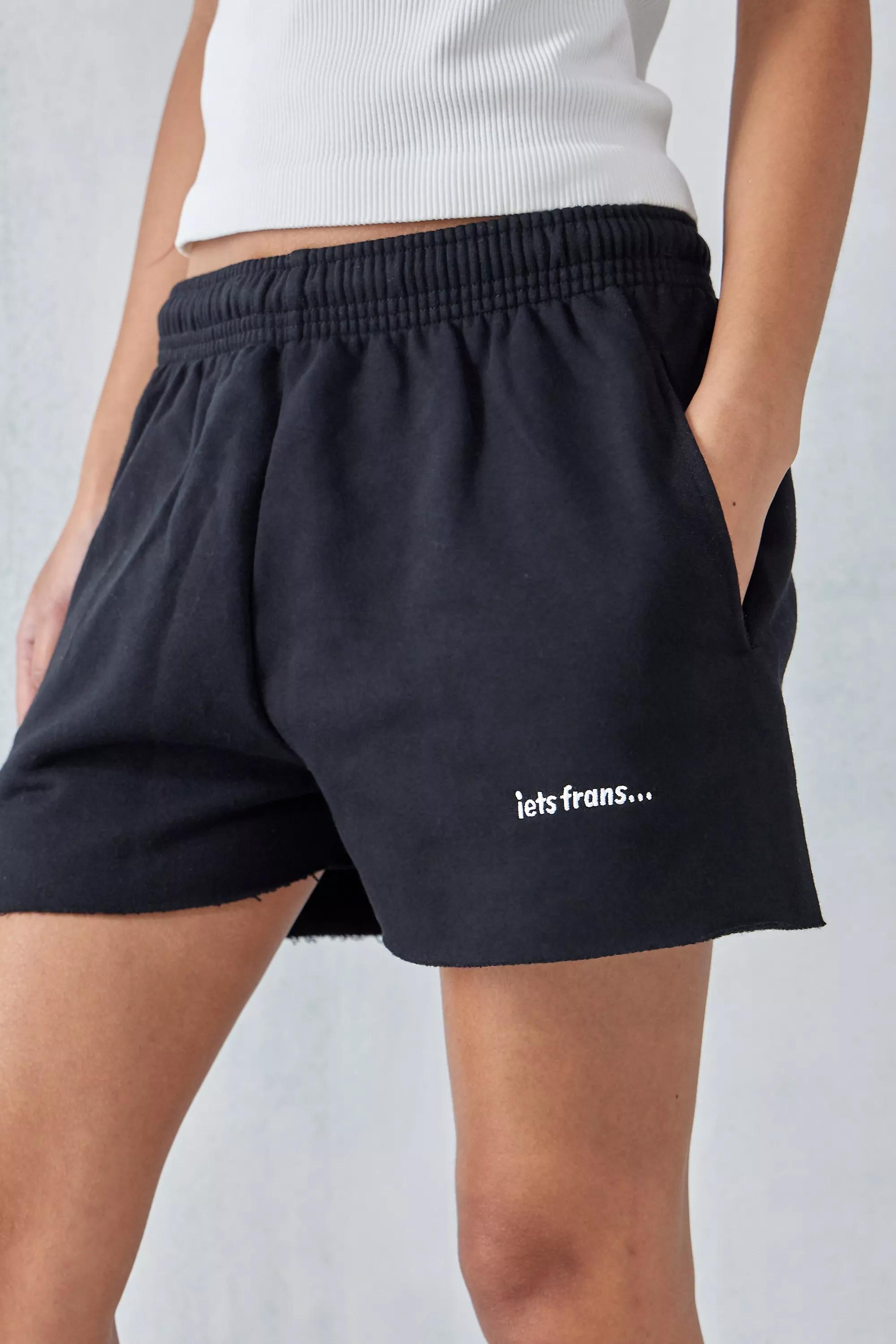 Relaxed Fit Cotton Jogger Shorts