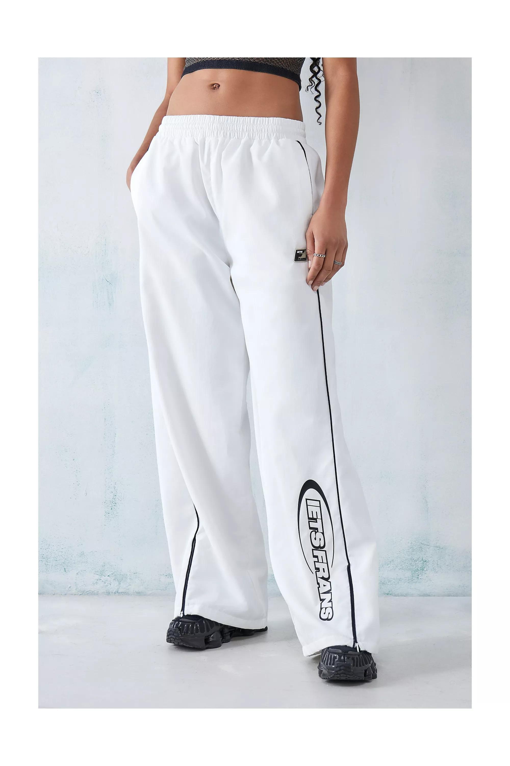 Urban Outfitters White 90S Track Pants Azadea UAE