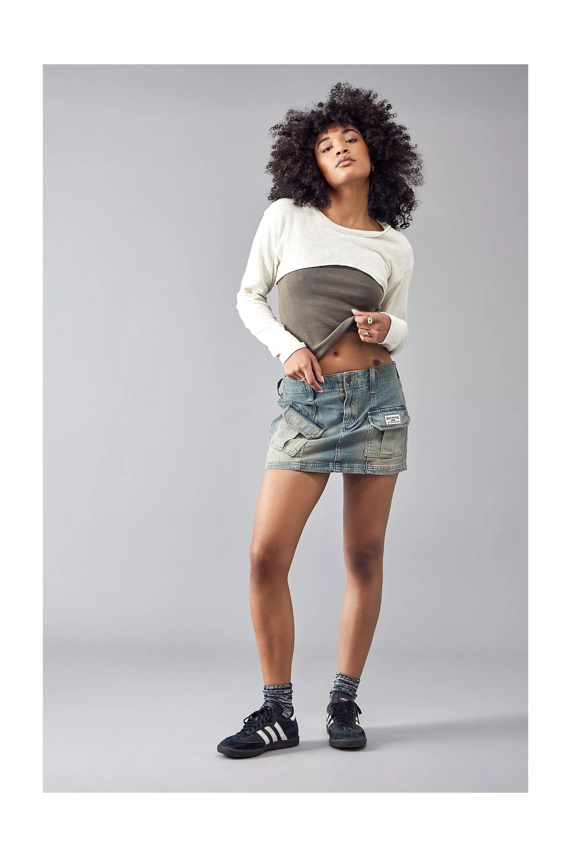 Bdg denim shop skirt urban outfitters