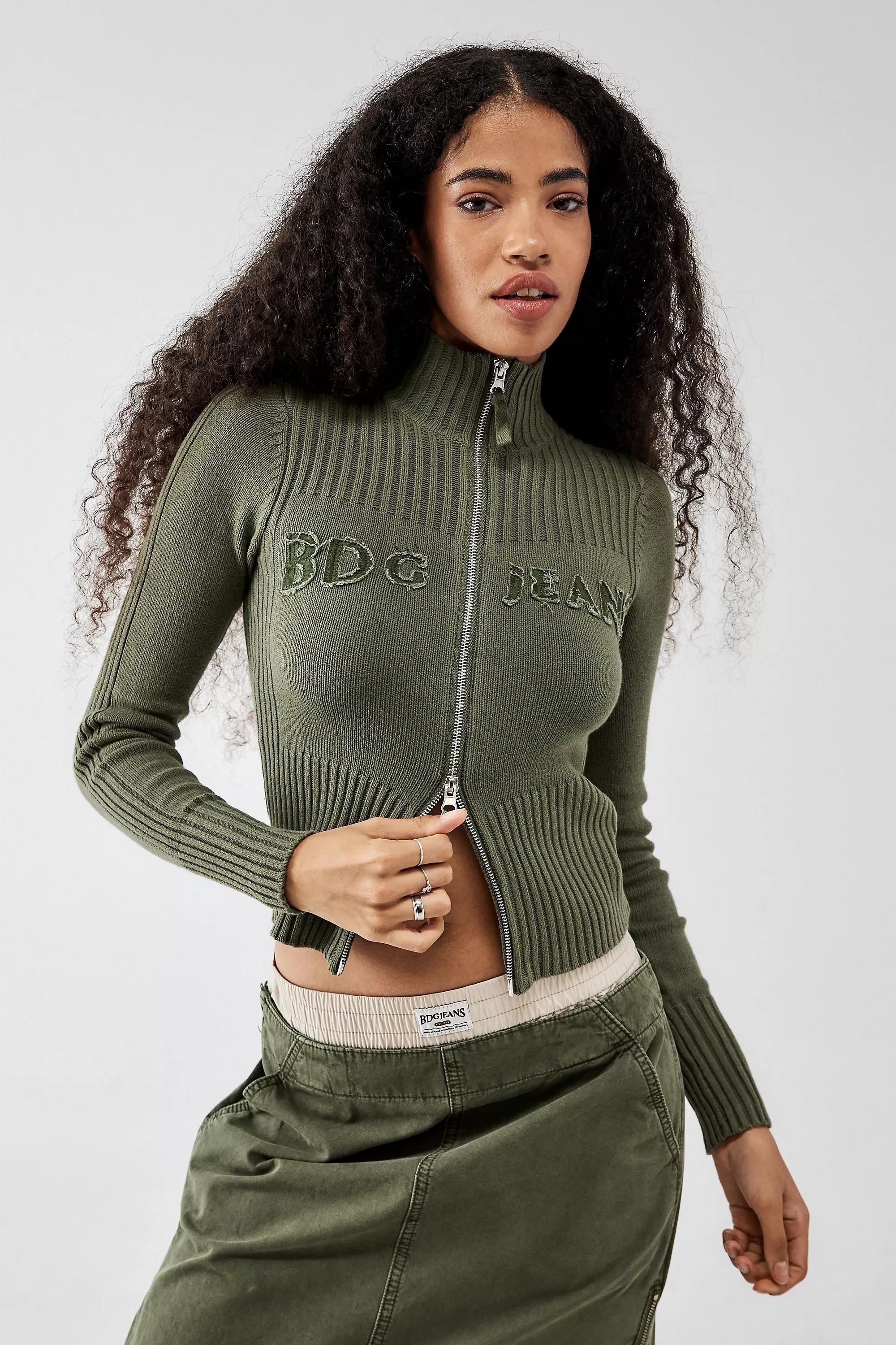 Jaded London Nation Knit Track Top（Shop Nation Knit Track