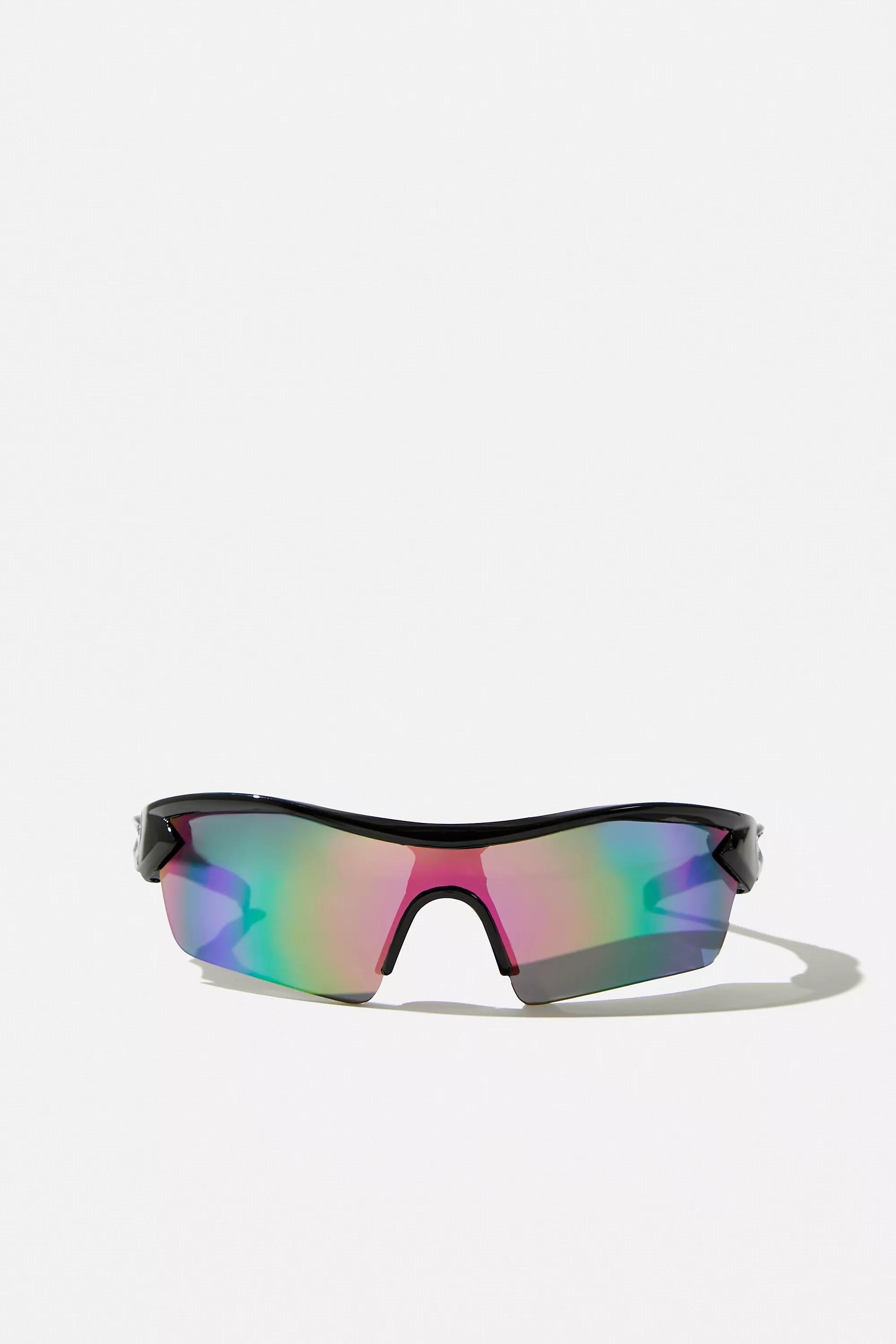 Pink Brooks Visor Sunglasses, PINK, large image number 1