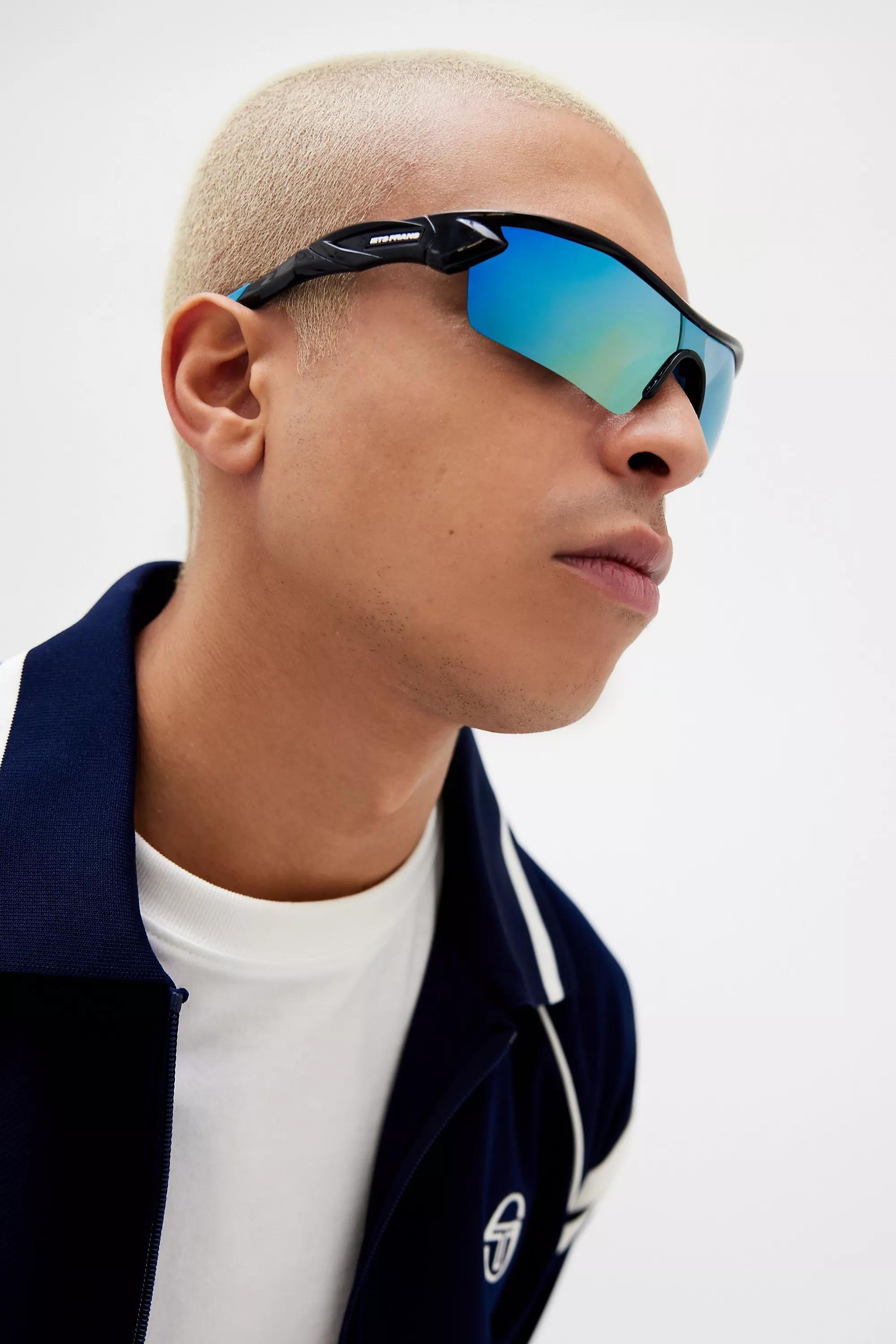 Green Brooks Visor Sunglasses, GRN, large image number 0