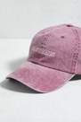 Urban Outfitters - Burgundy Embroidered Cap