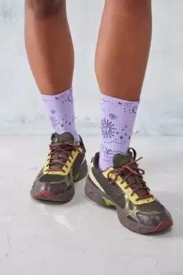 Purple Out From Under Celestial Socks, , large image number 1