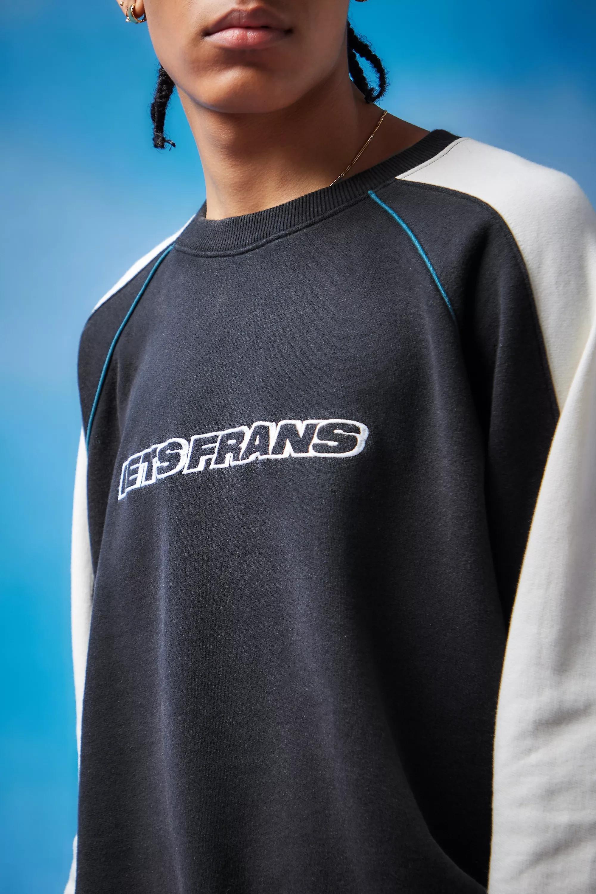 Black Panel Sweatshirt, , large image number 2