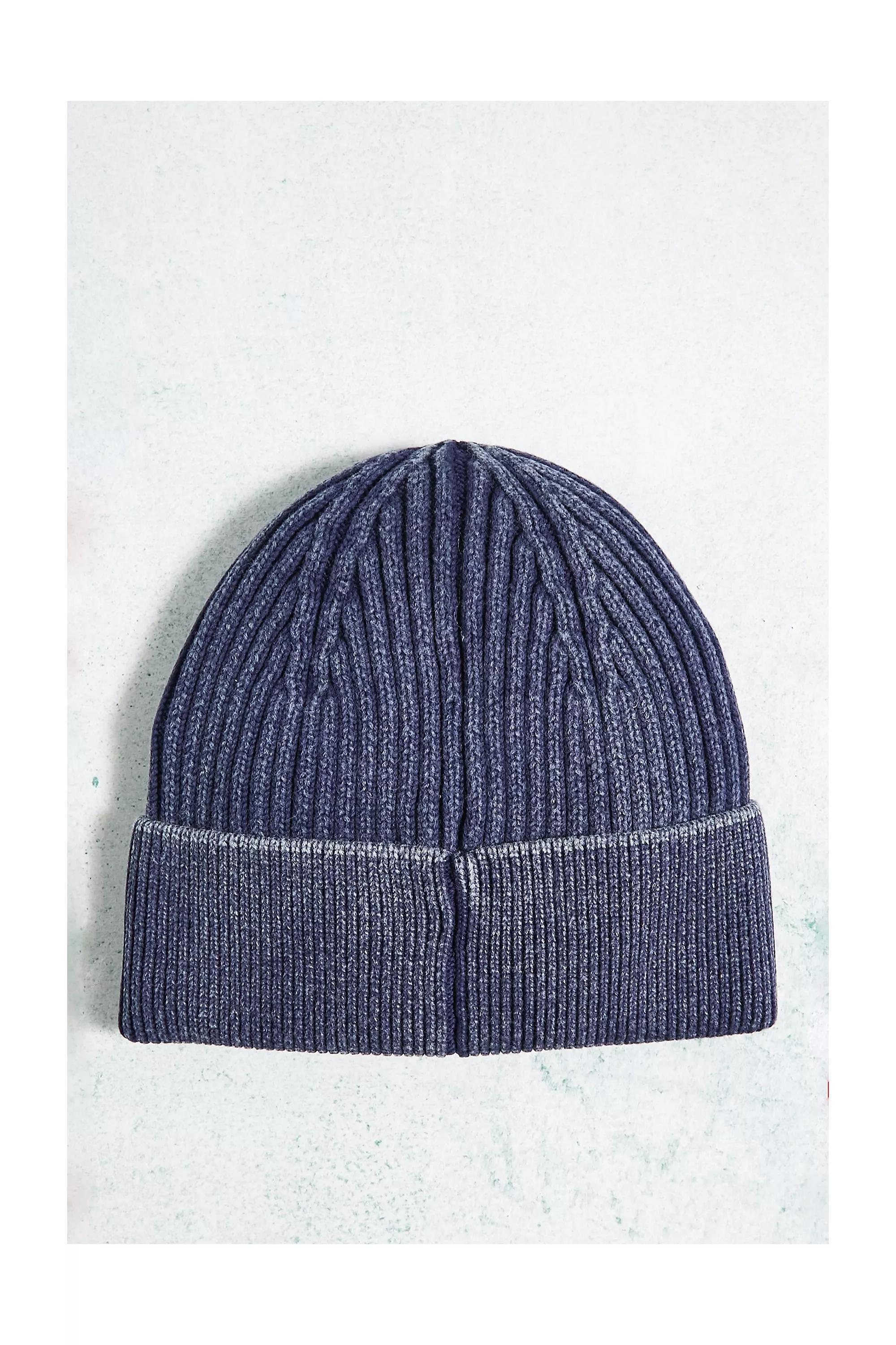 Blue Uo-76 Acid Wash Beanie, , large image number 2