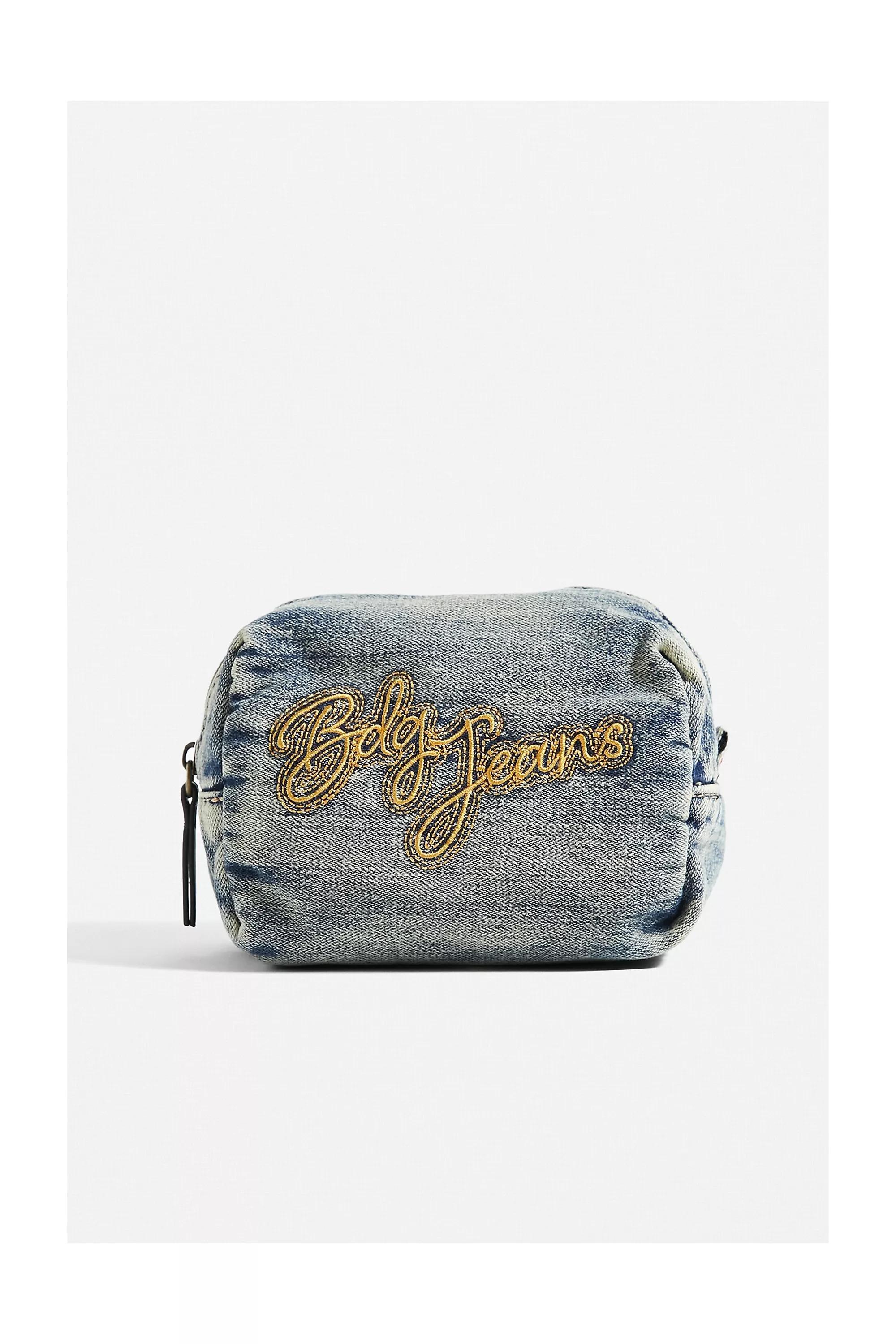 Blue Denim Bdg Makeup Bag, , large image number 0