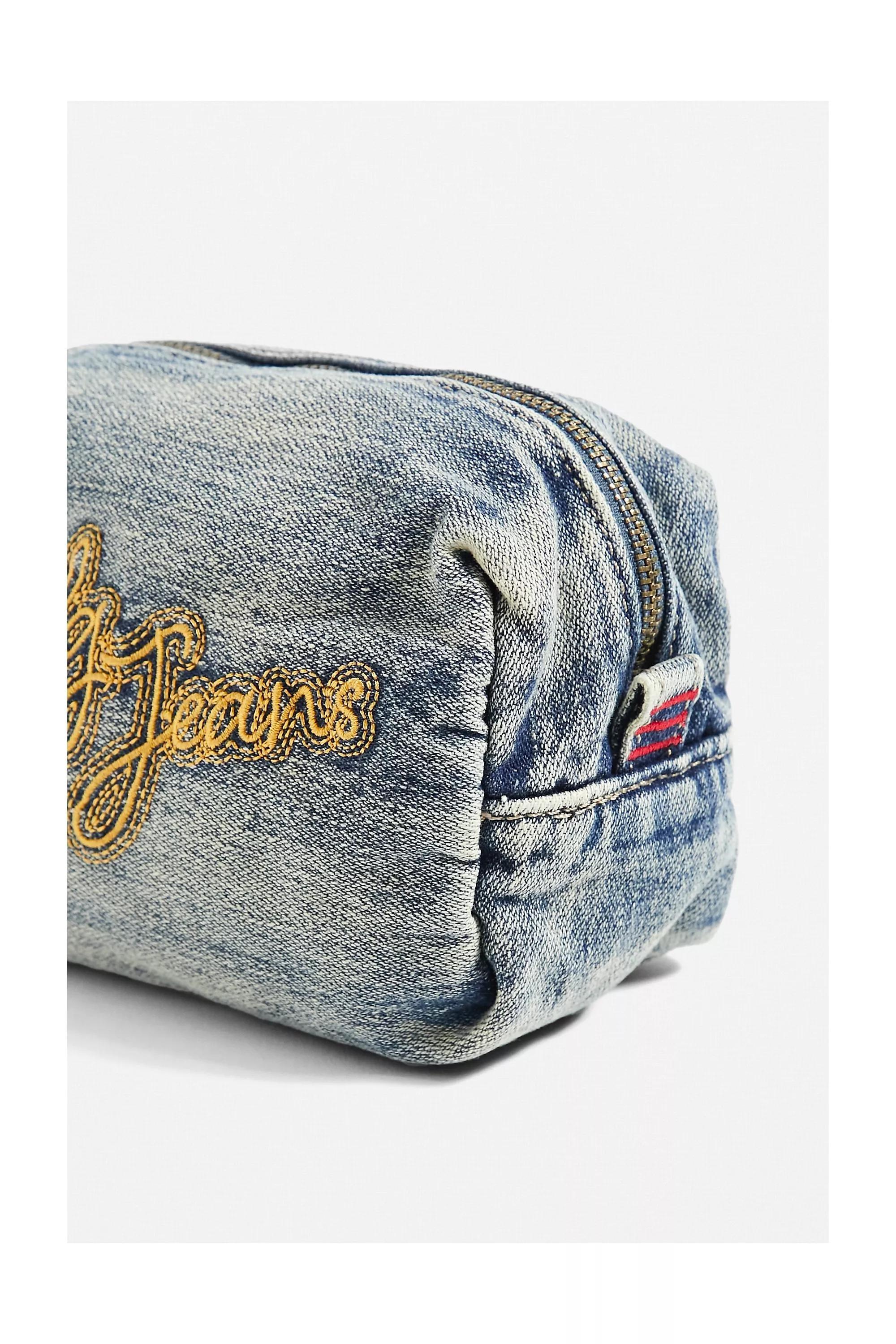 Blue Denim Bdg Makeup Bag, , large image number 2