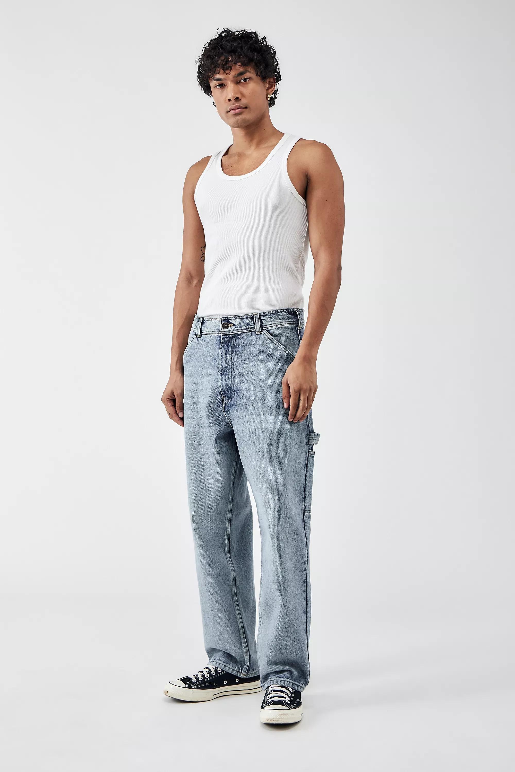 BLUE BDG Light-Wash Carpenter Jeans, , large image number 1