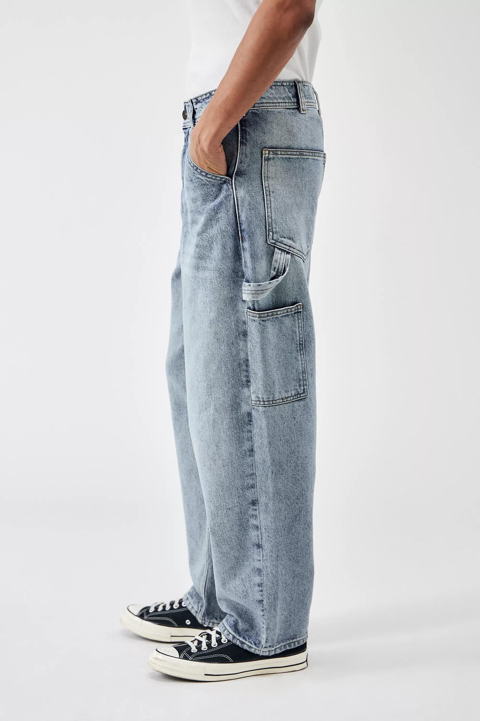 BLUE BDG Light-Wash Carpenter Jeans, , large image number 2