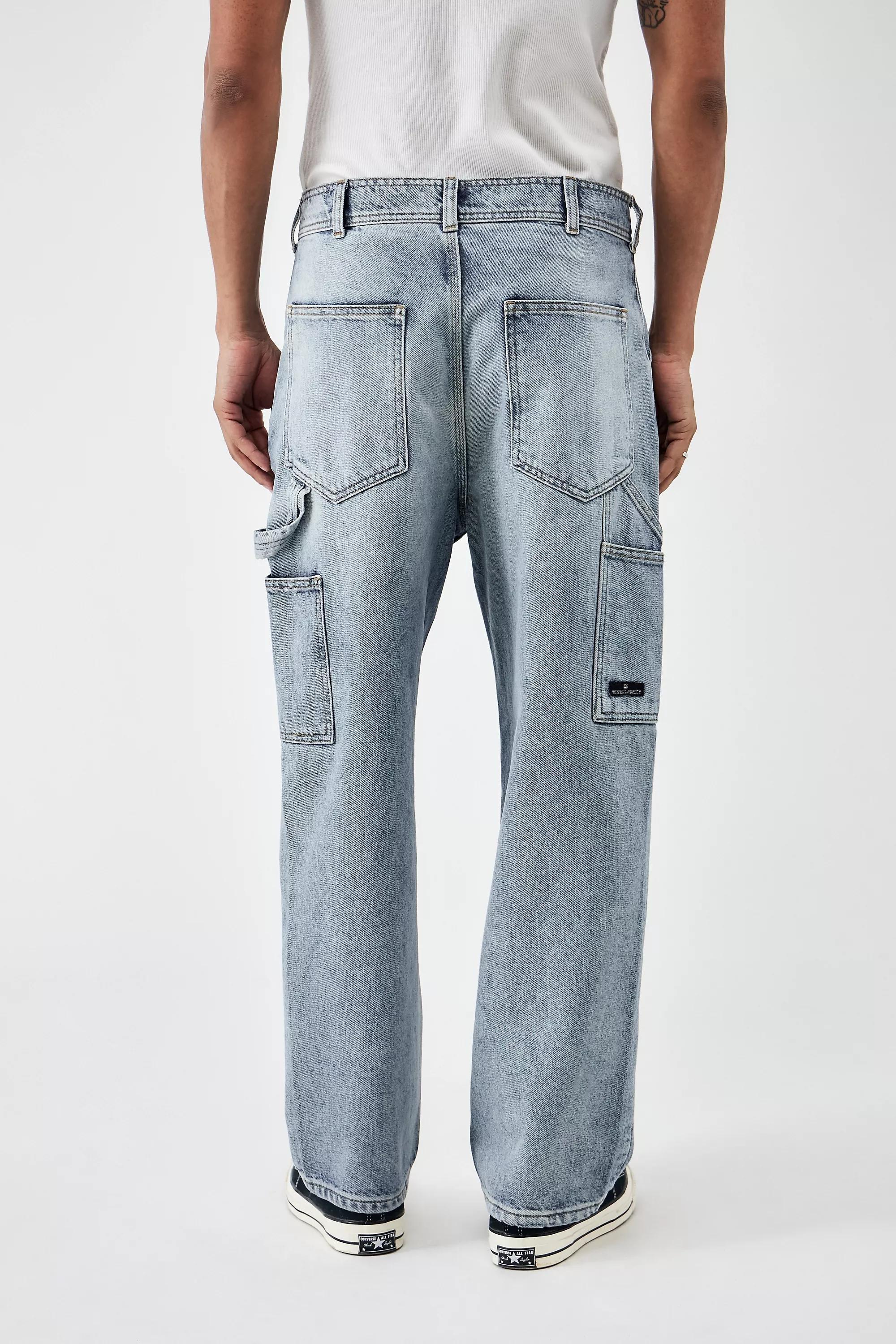 BLUE BDG Light-Wash Carpenter Jeans, , large image number 3