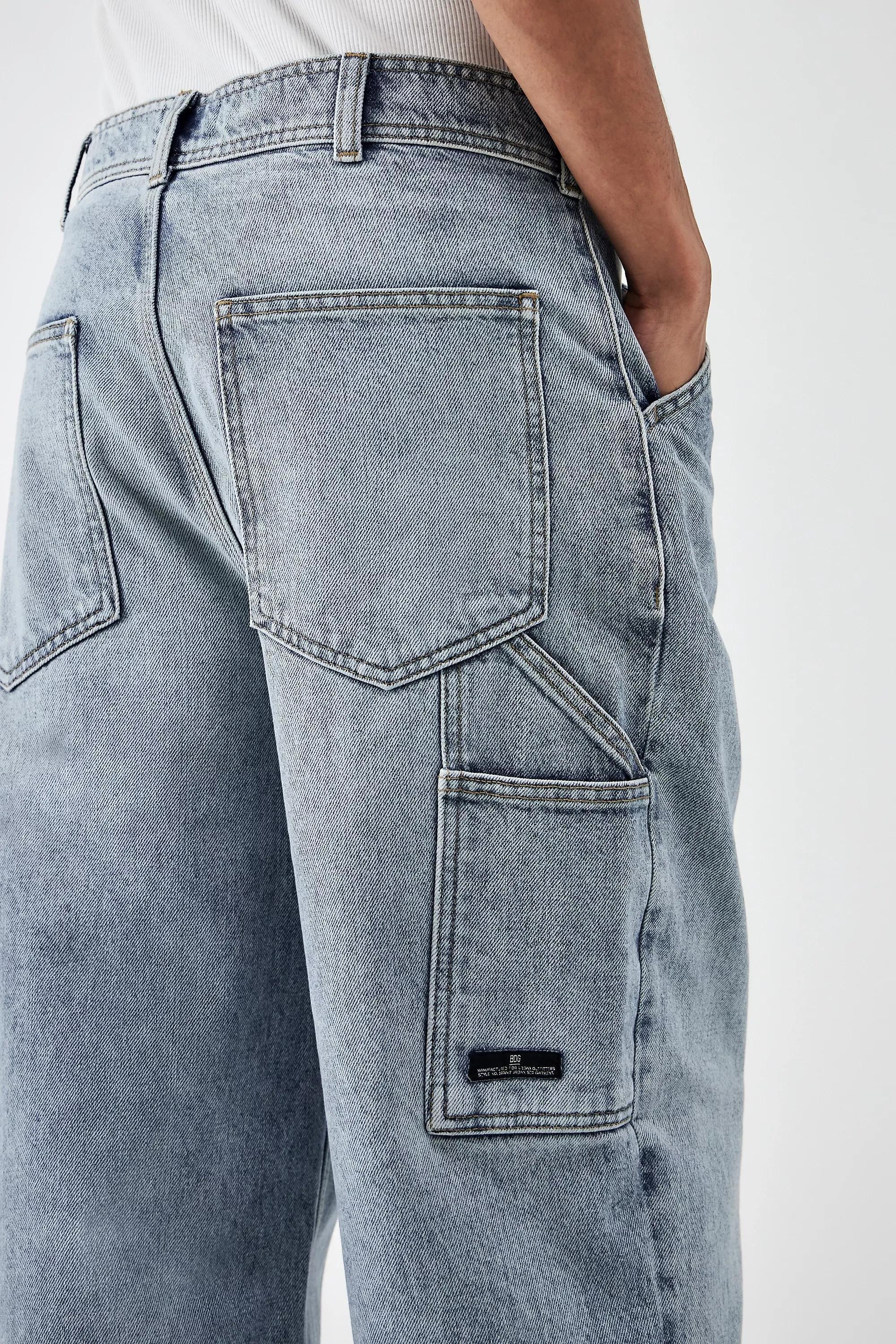 BLUE BDG Light-Wash Carpenter Jeans, , large image number 4