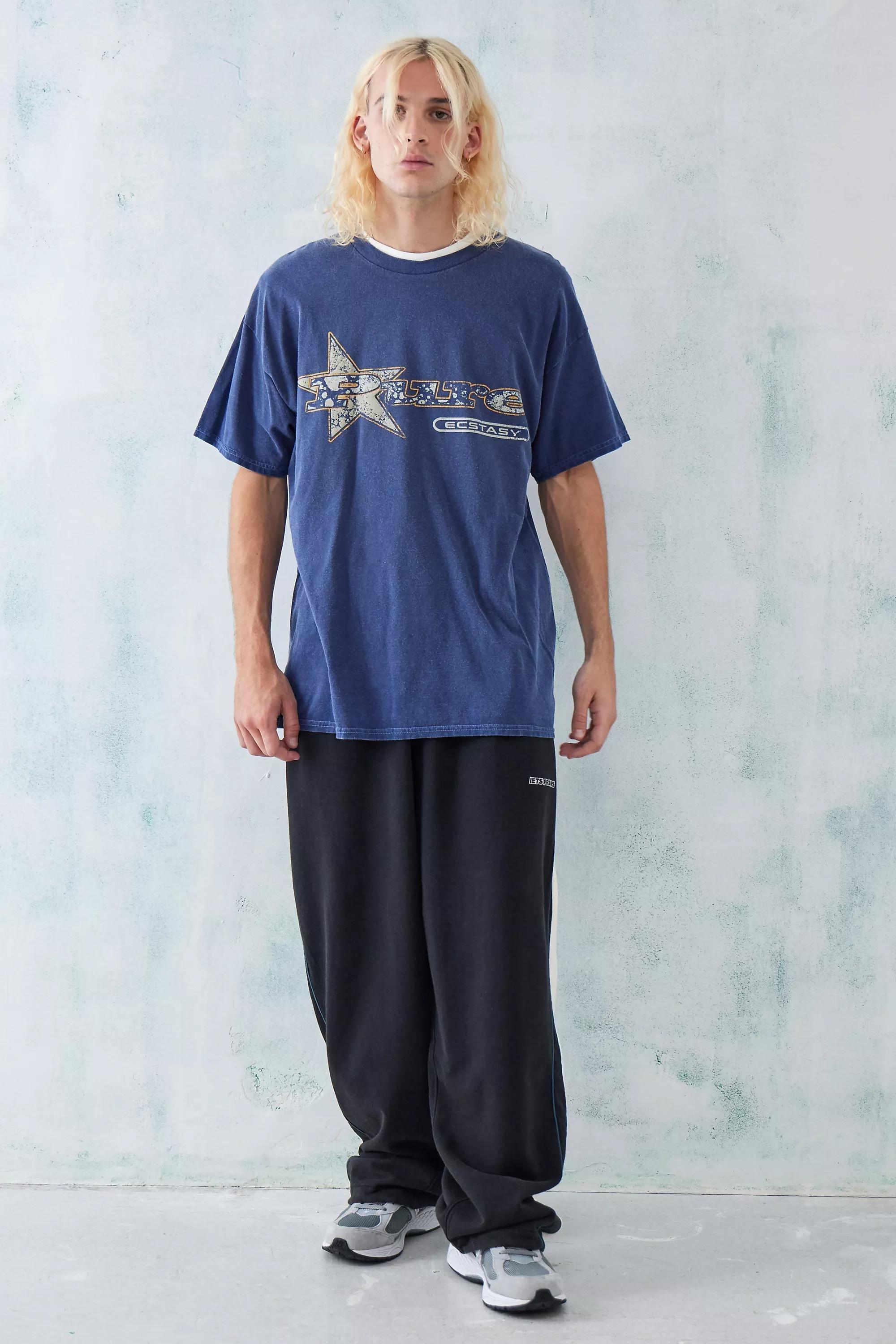 Black Iets Frans... Panelled Harri Baggy Joggers, , large image number 1