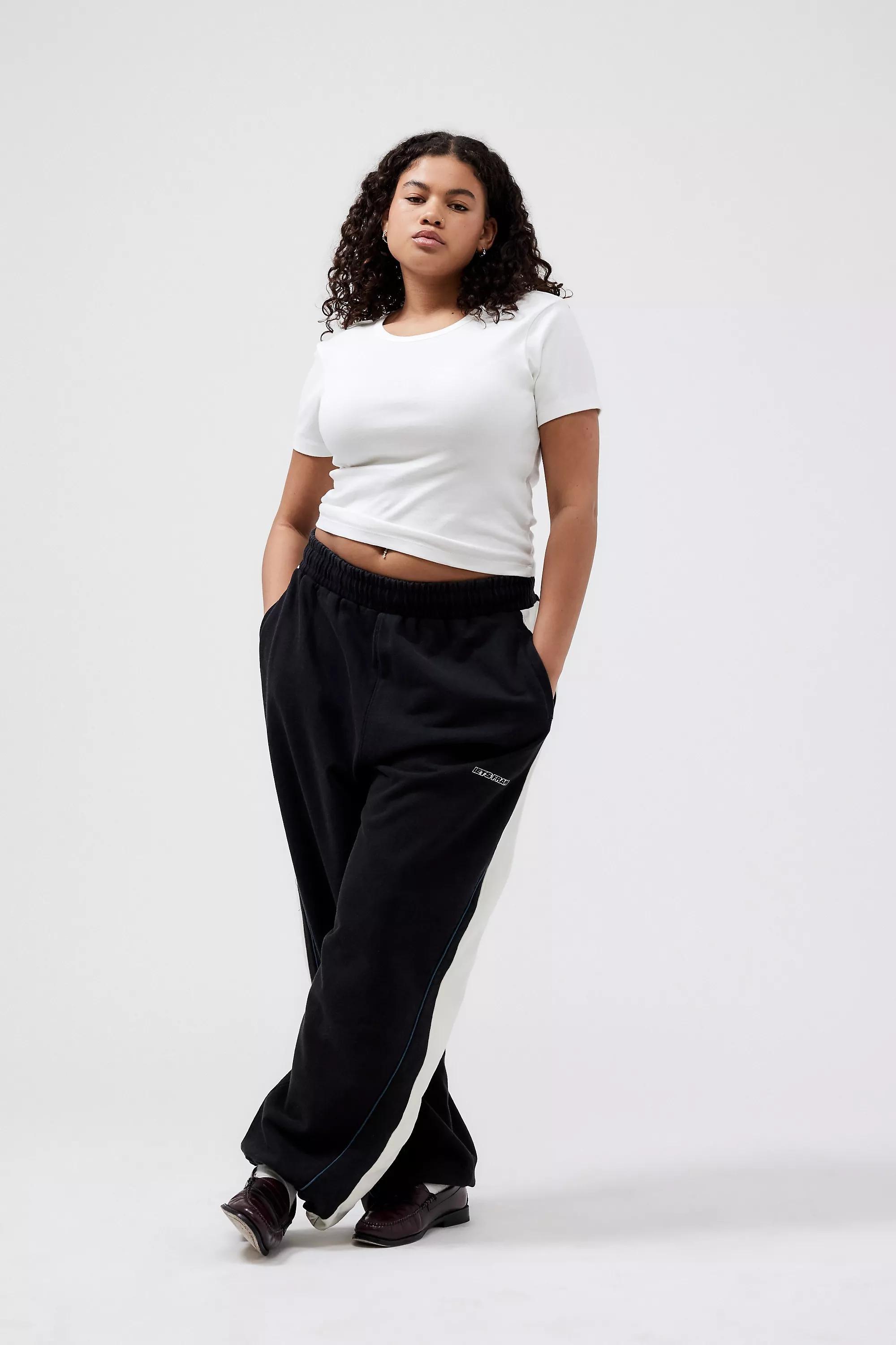 Black Iets Frans... Panelled Harri Baggy Joggers, , large image number 4