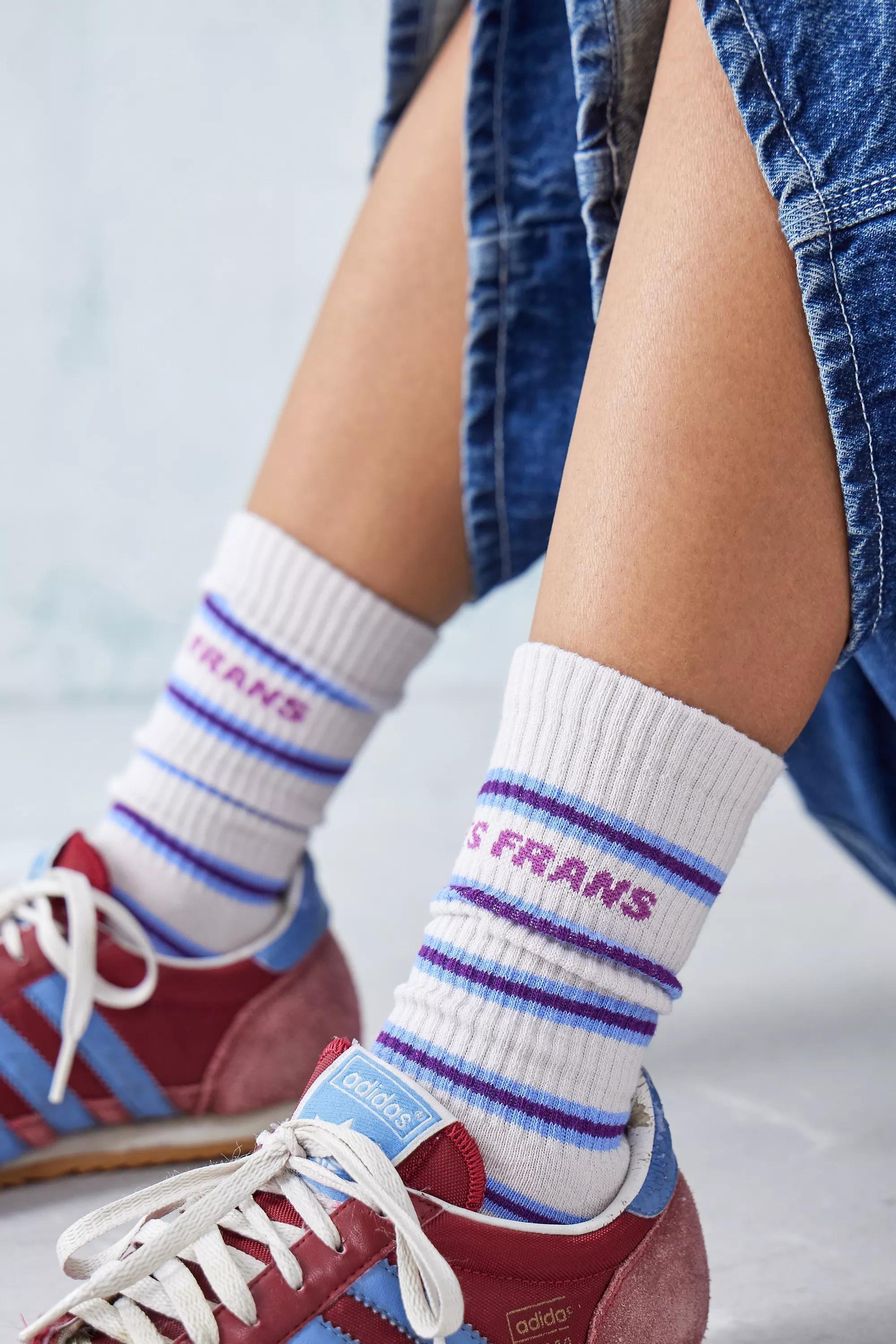 White Iets Frans... Sports Stripe Socks, , large image number 0