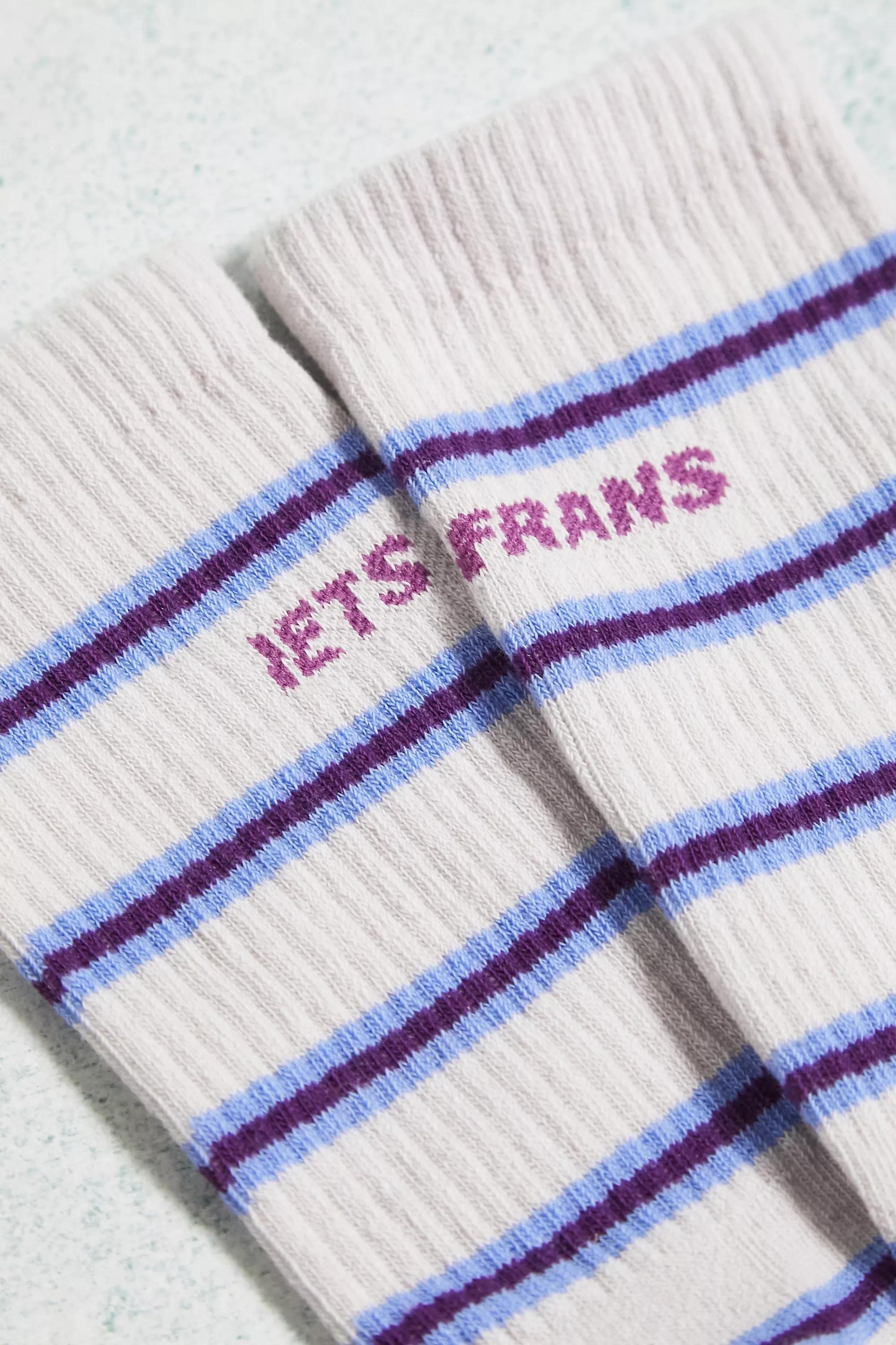 White Iets Frans... Sports Stripe Socks, , large image number 1