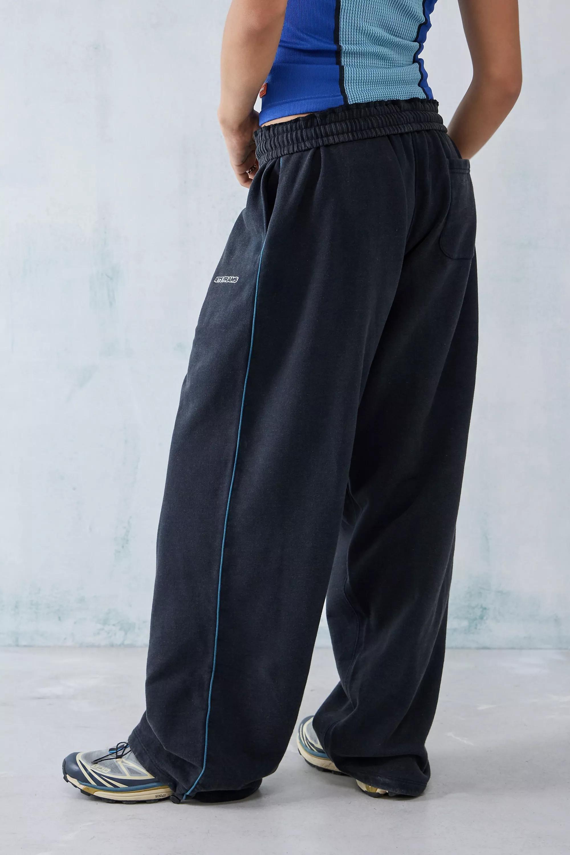 Urban Outfitters Black Iets Frans Harri Baggy Joggers