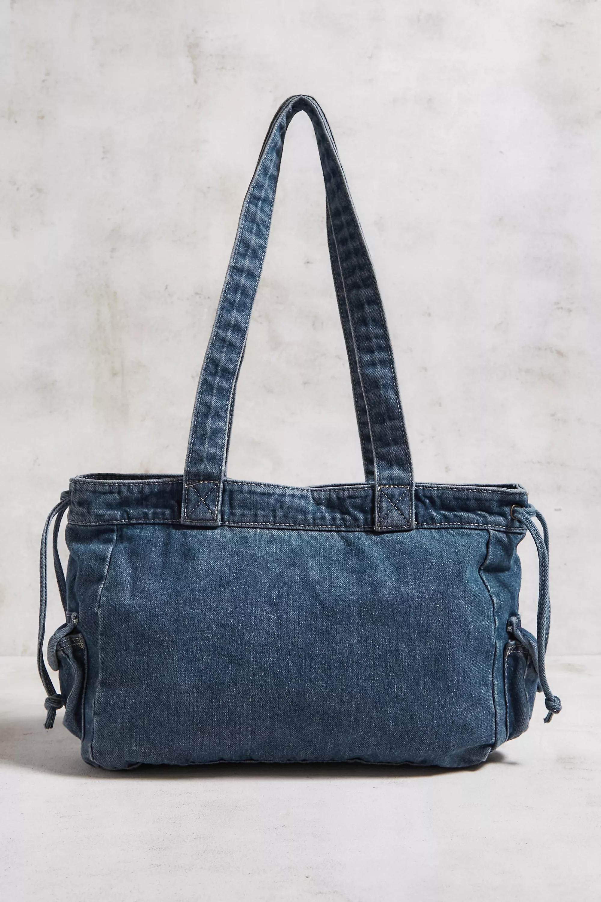 Denim L Bdg Lissy Denim Y2K Shoulder Bag, DENIM L, large image number 4