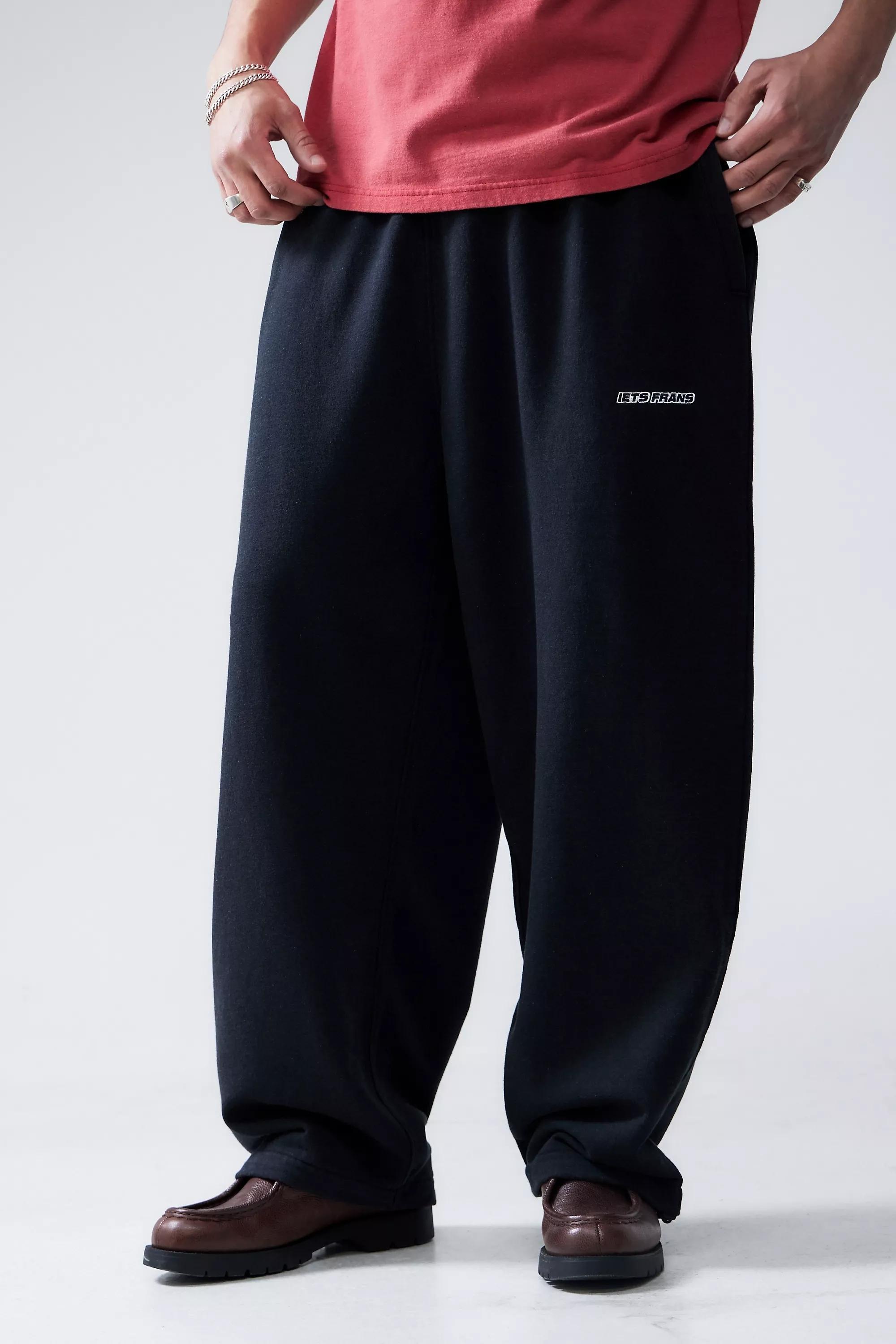 Black Harri Baggy Joggers, BLK, large image number 0