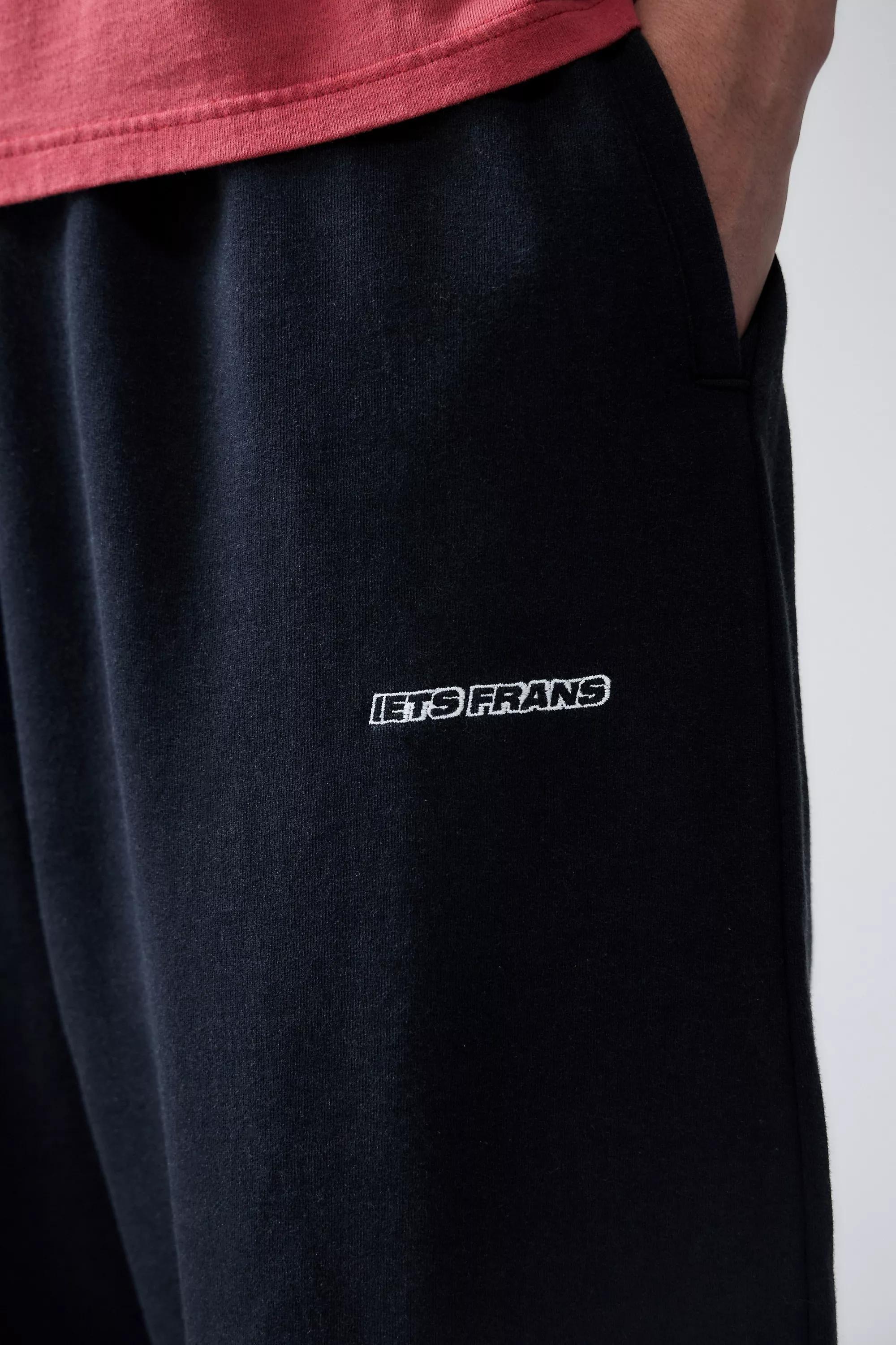 Black Harri Baggy Joggers, BLK, large image number 1