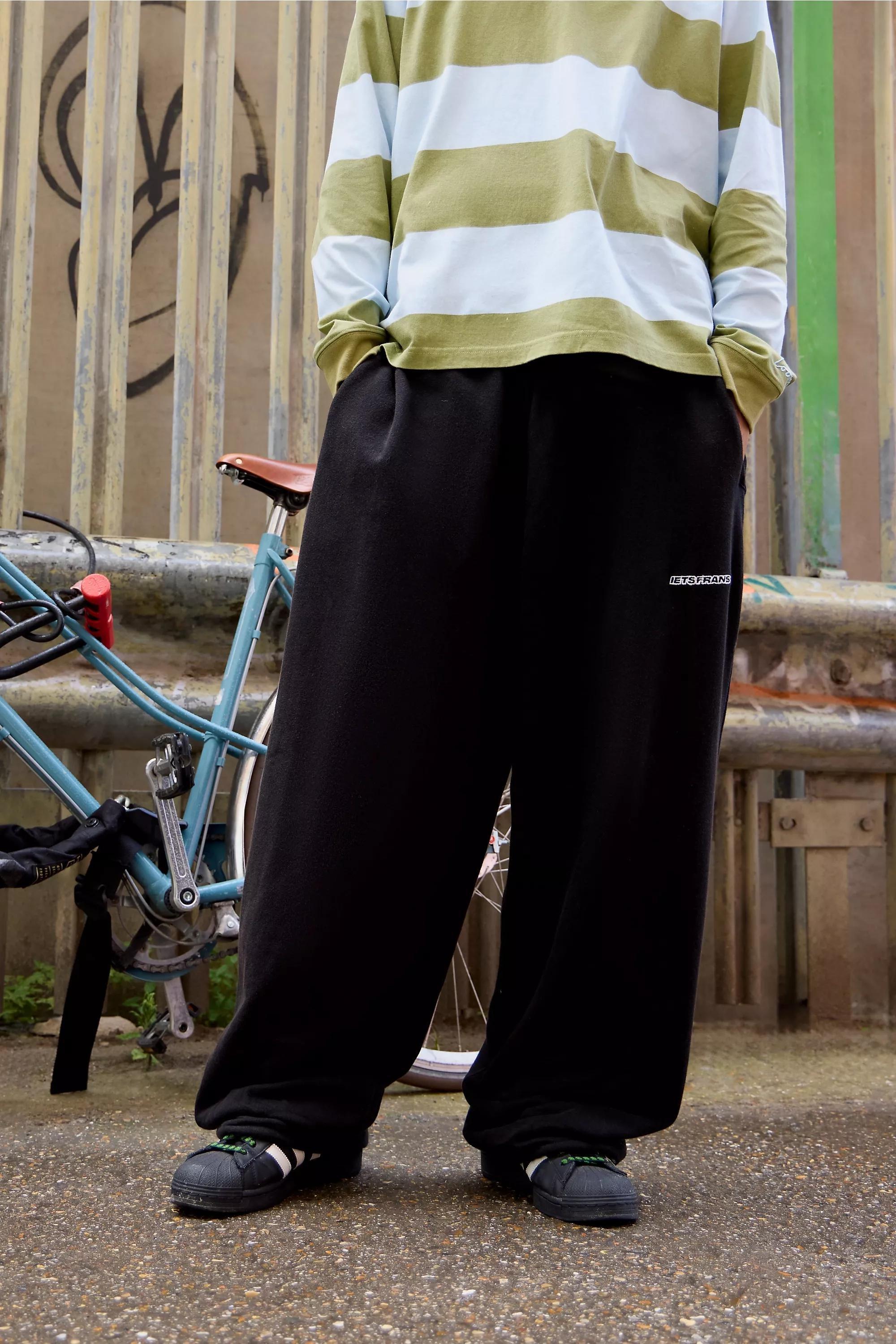 Black Harri Baggy Joggers, , large image number 1