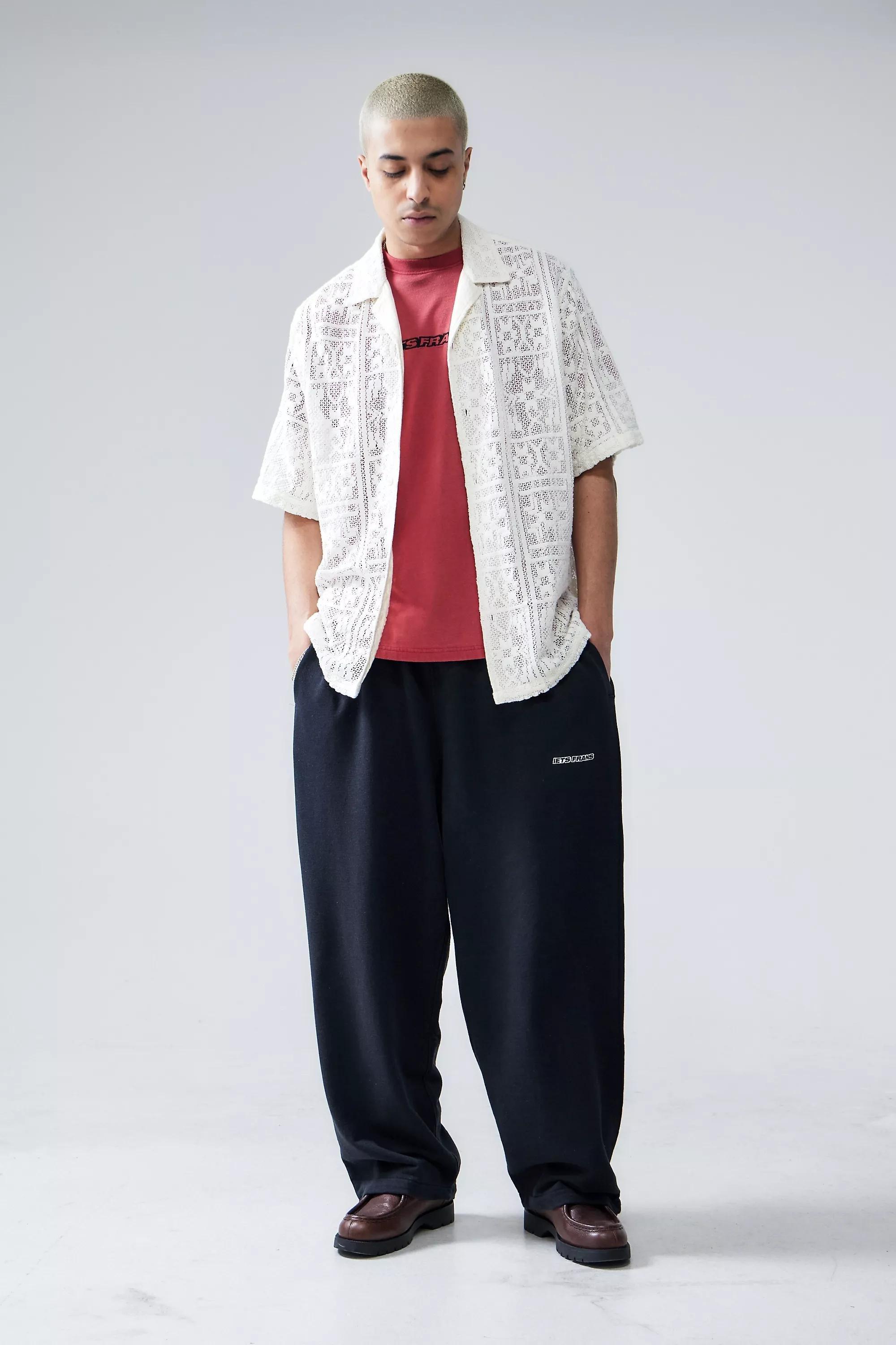 Black Harri Baggy Joggers, BLK, large image number 2