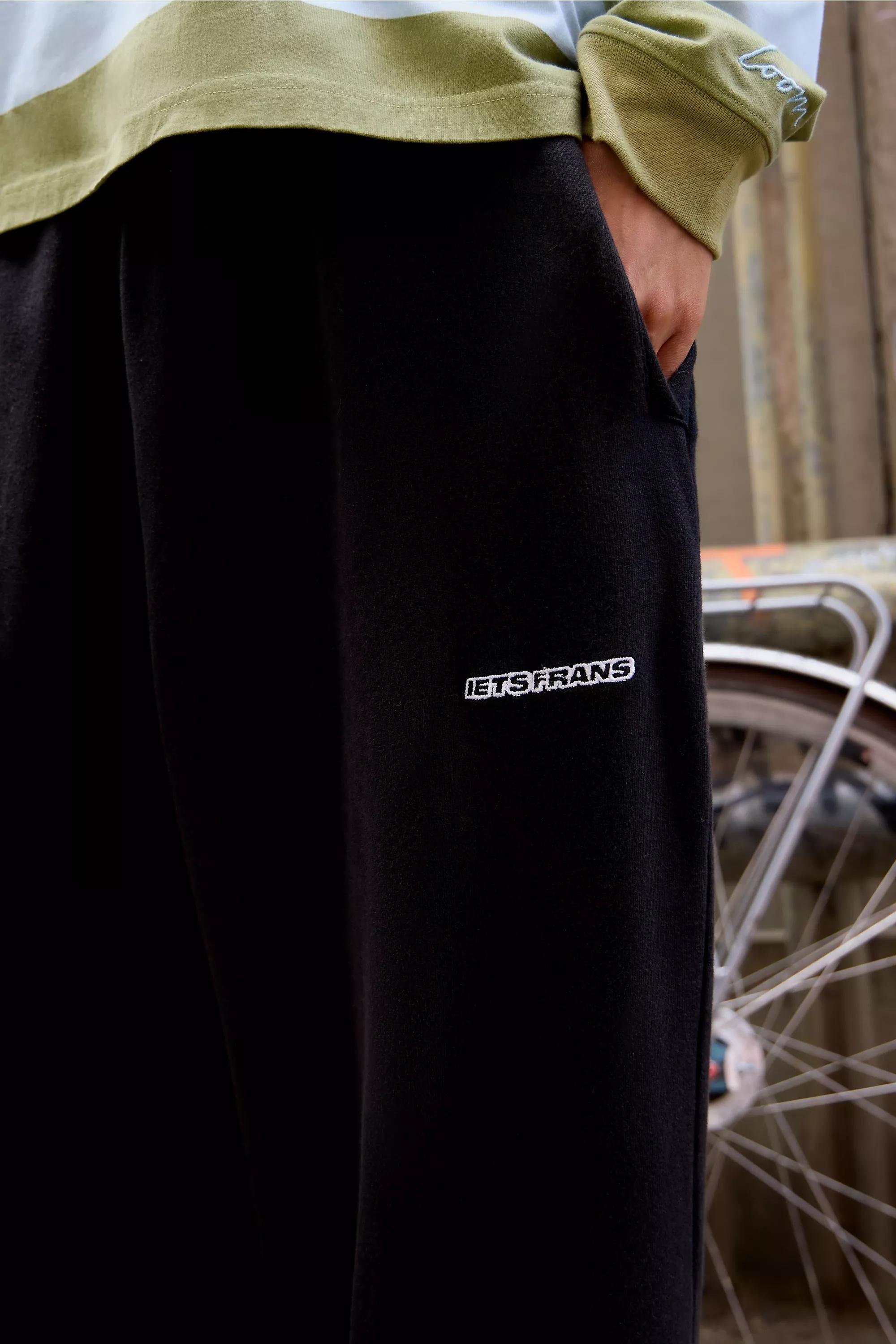 Black Harri Baggy Joggers, , large image number 2