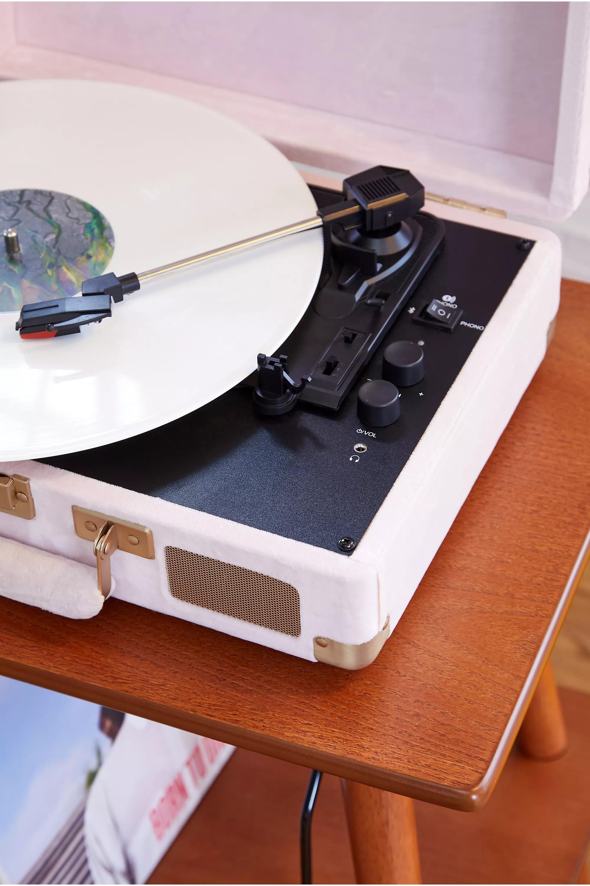 Pink Bluetooth Vinyl Record Player, , large image number 1