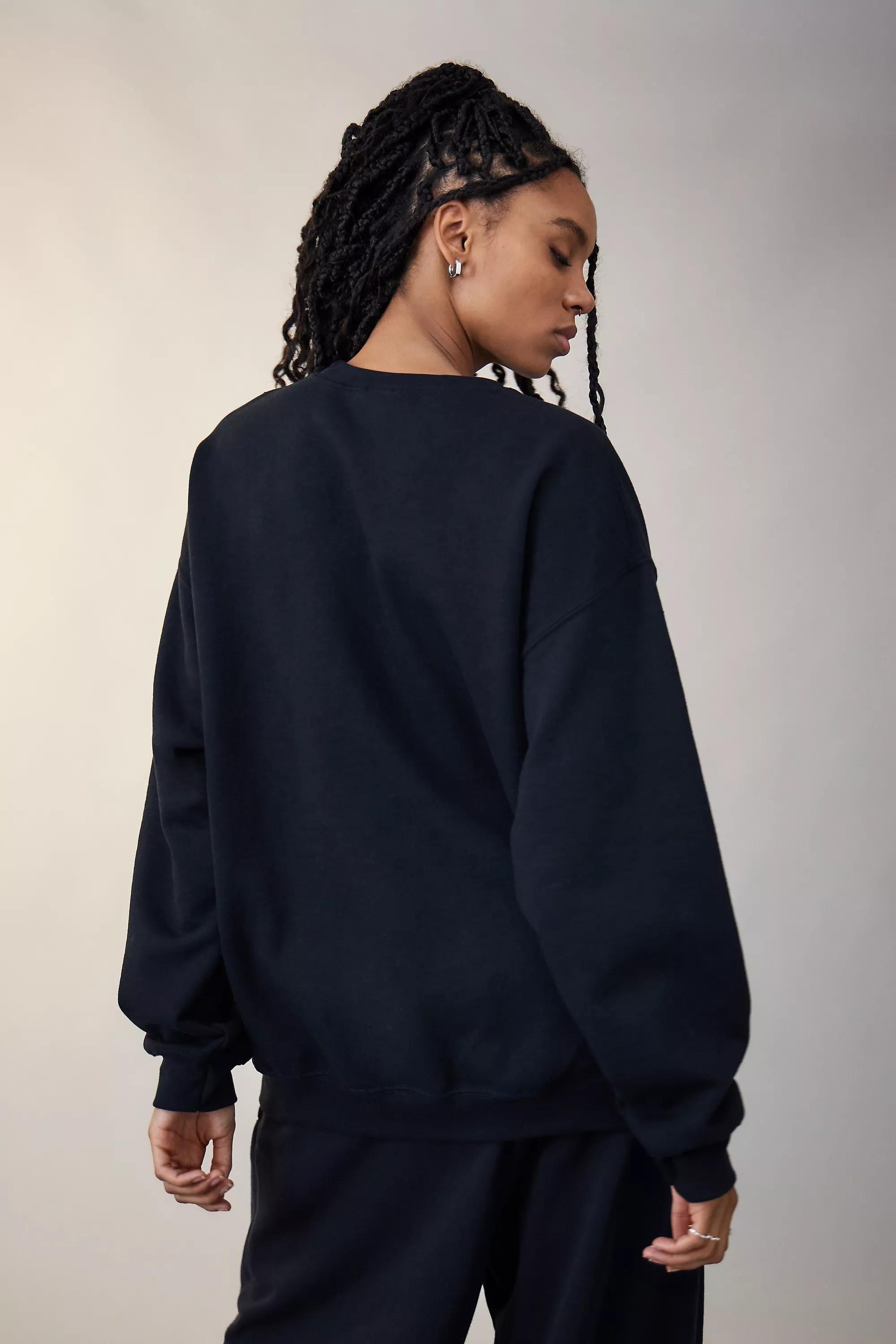 Urban Outfitters Black Iets Frans. Black Sweatshirt Azadea UAE