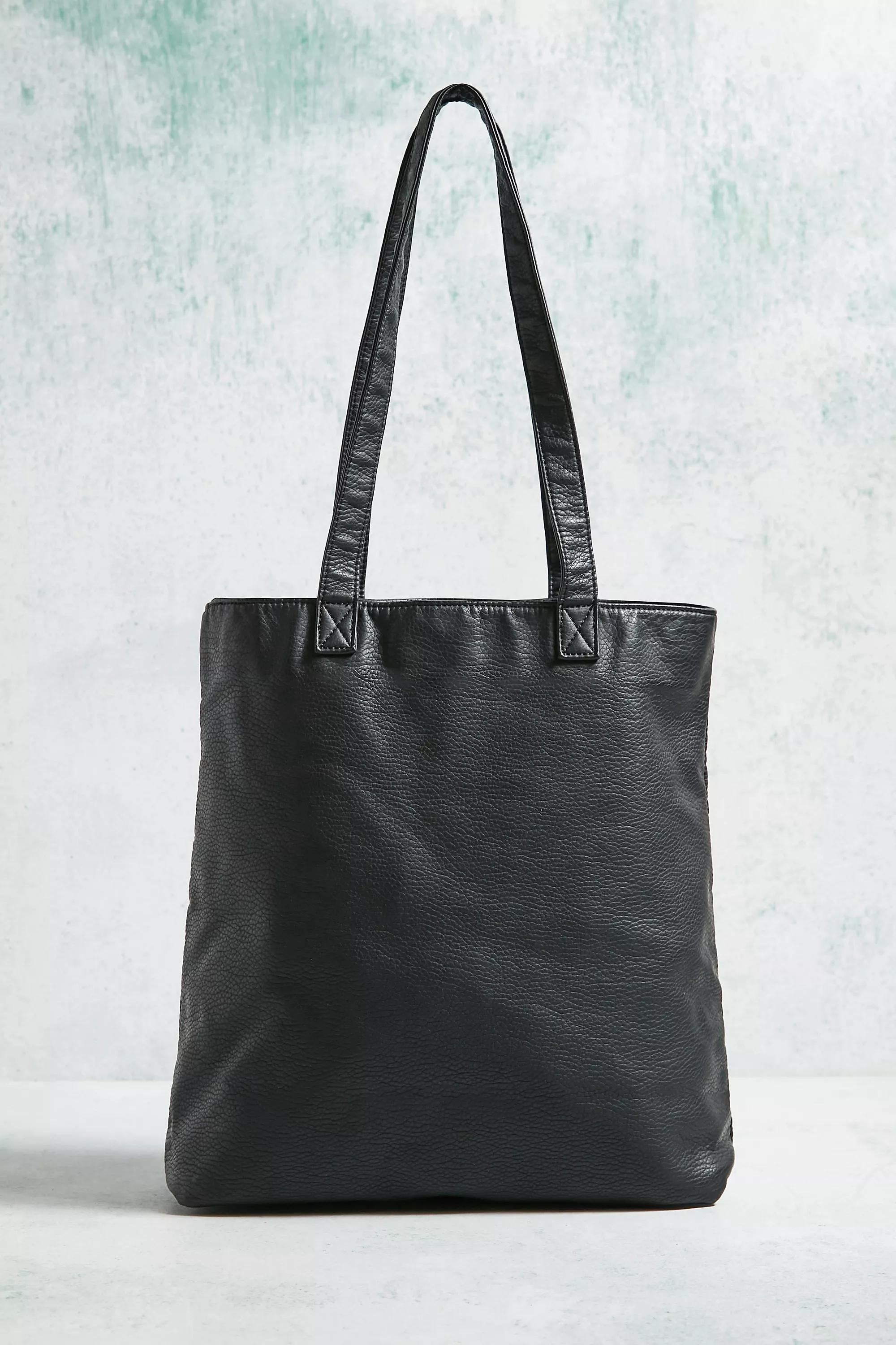 Black Tote Bag, BLK, large image number 4