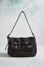 Urban Outfitters - Black Bdg Faux Leather Shoulder Bag