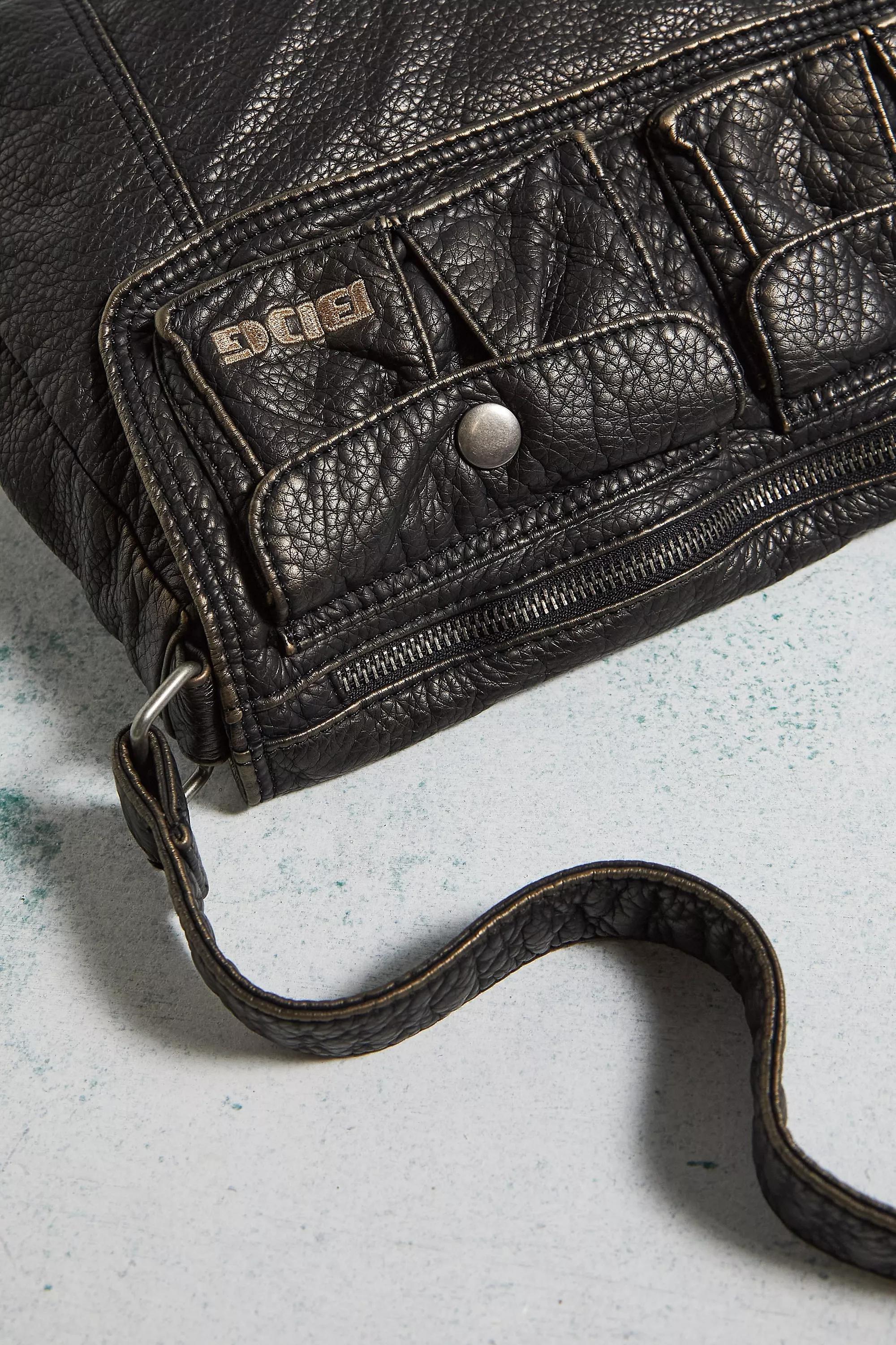 Urban Outfitters - Black Bdg Faux Leather Shoulder Bag