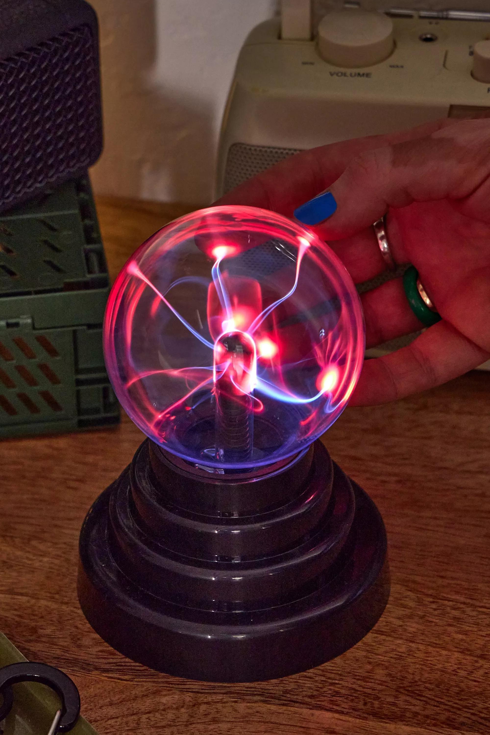 BLK Mini Plasma Globe Lamp, , large image number 1