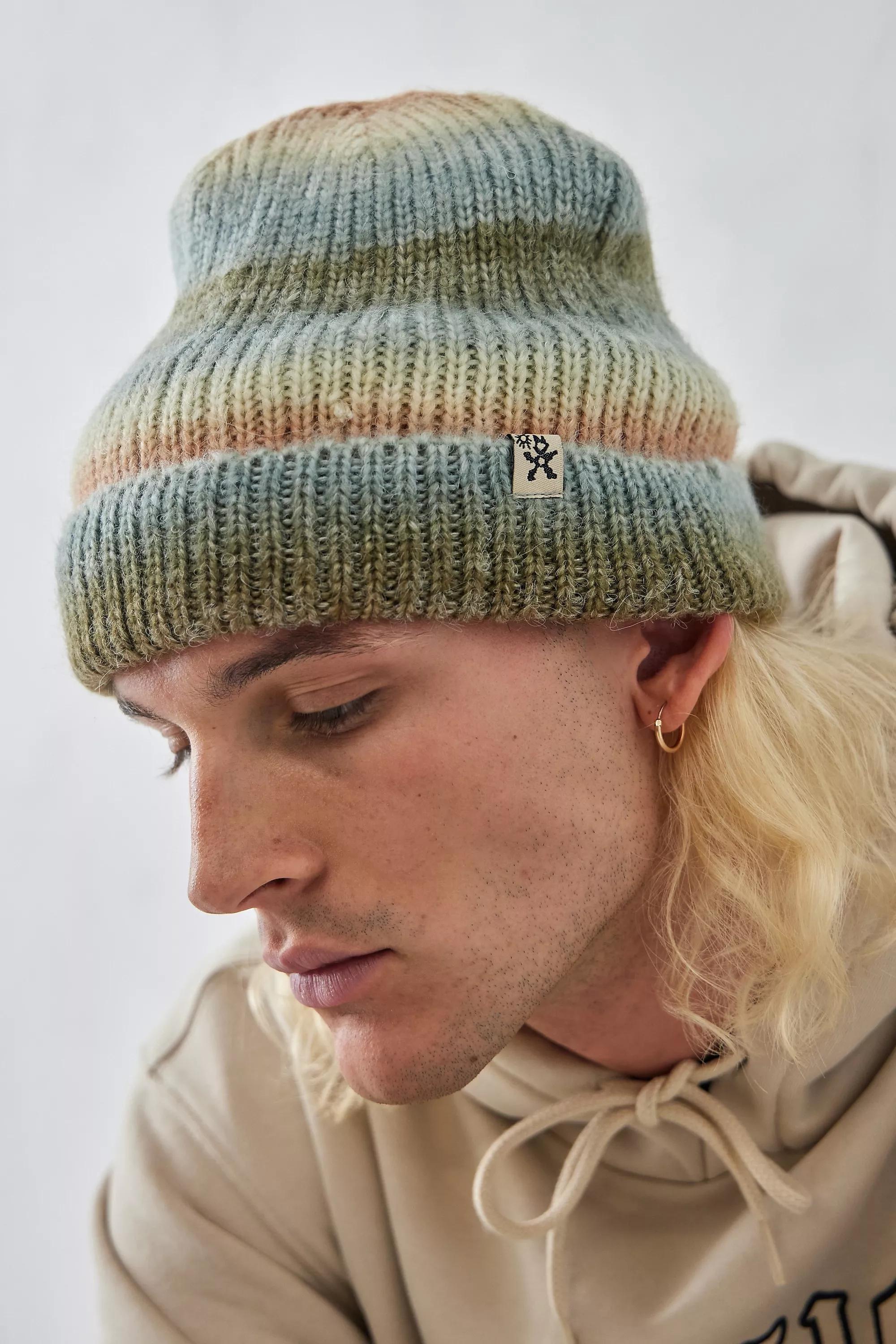 Multicolour Nomad Ombre Beanie, , large image number 0