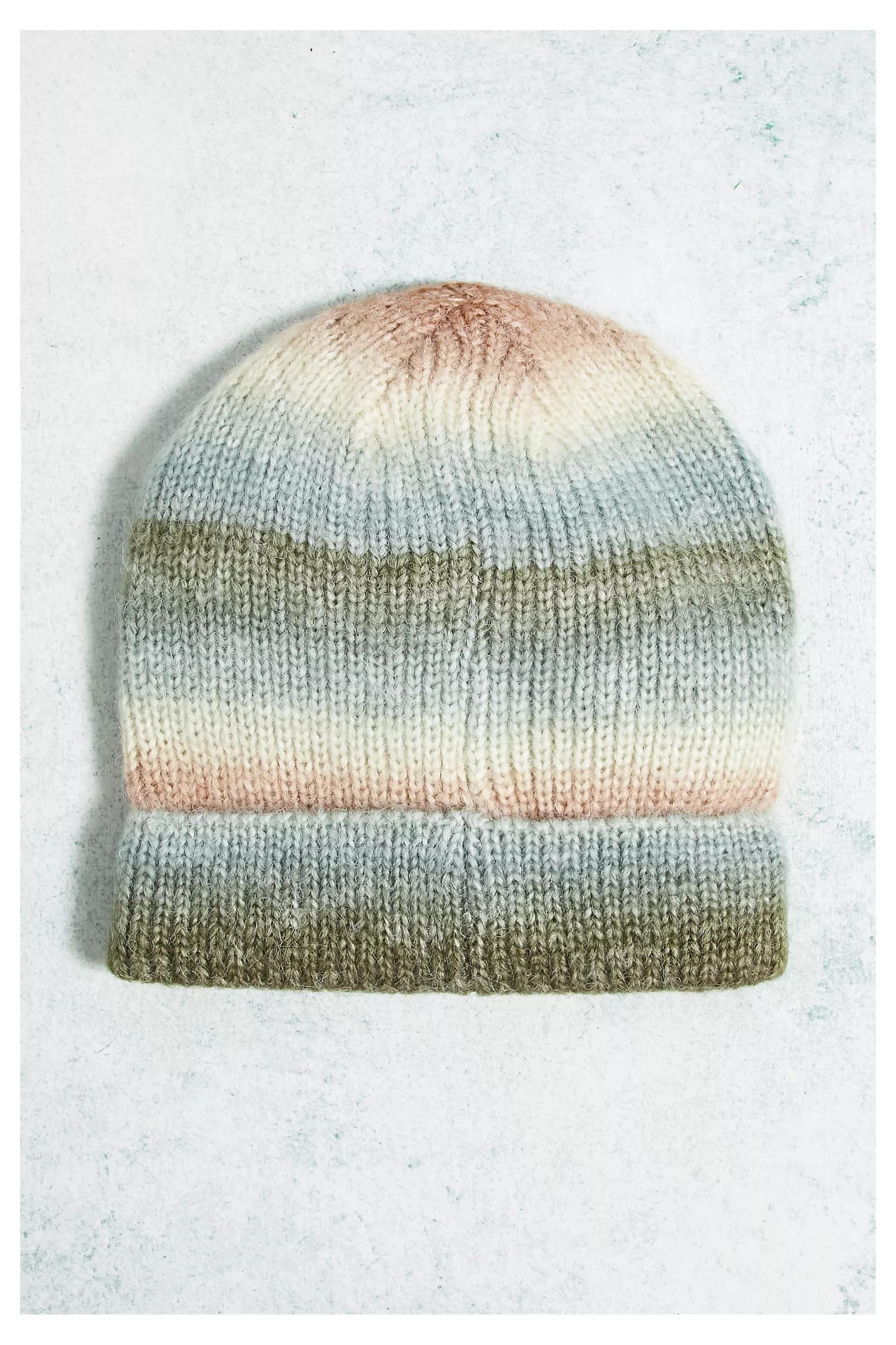 Multicolour Nomad Ombre Beanie, , large image number 2