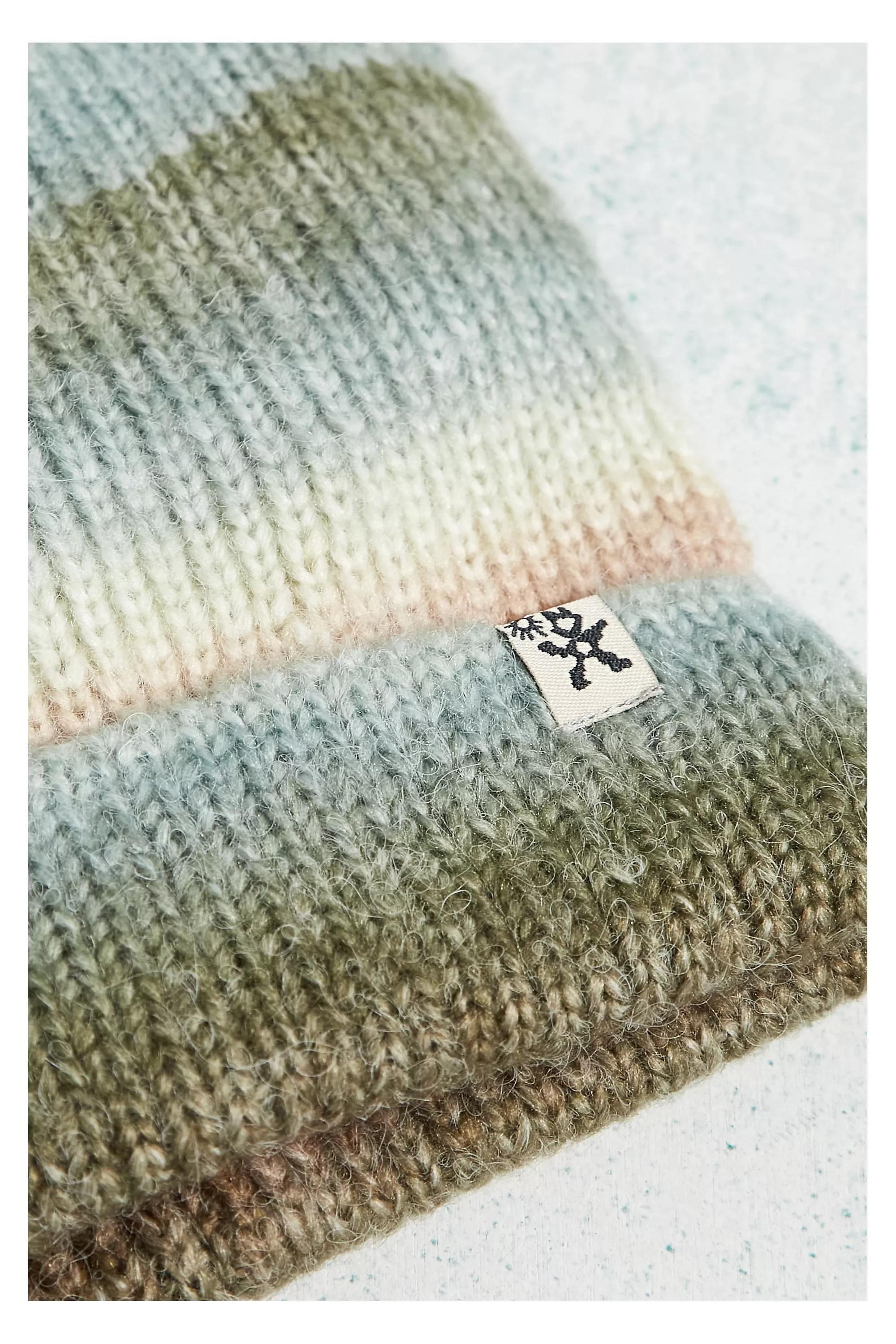 Multicolour Nomad Ombre Beanie, , large image number 3