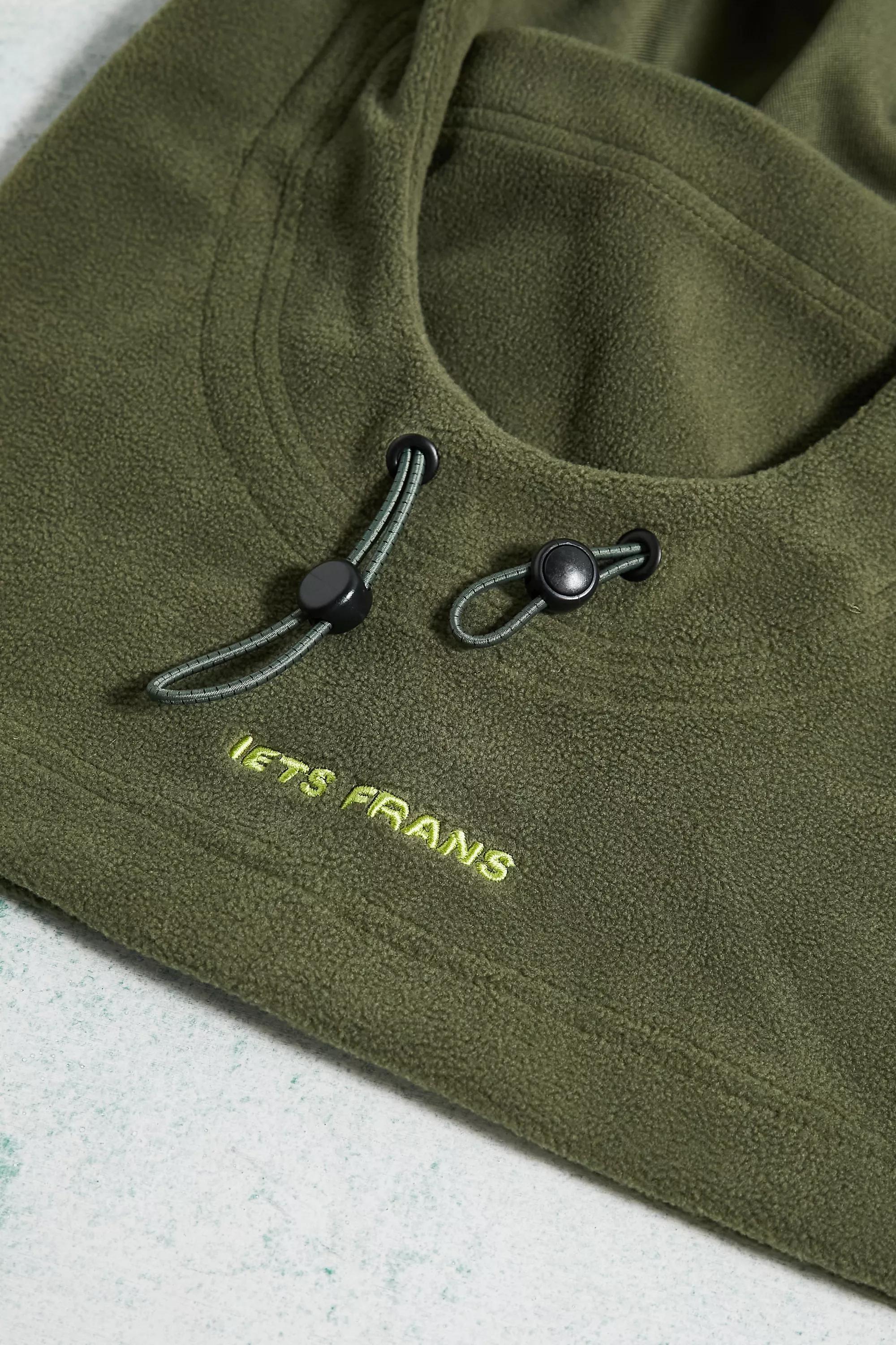 Green Fleece Hood, , large image number 3