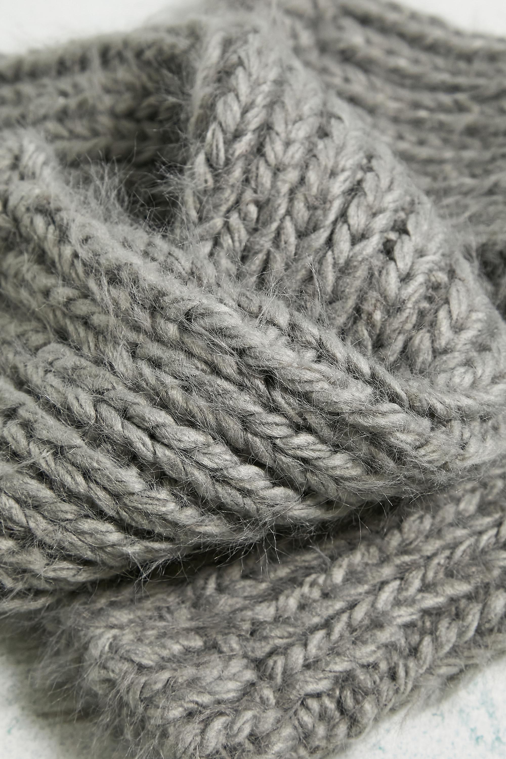 GREY Out From Under Chunky Knit Leg Warmers, , large image number 2