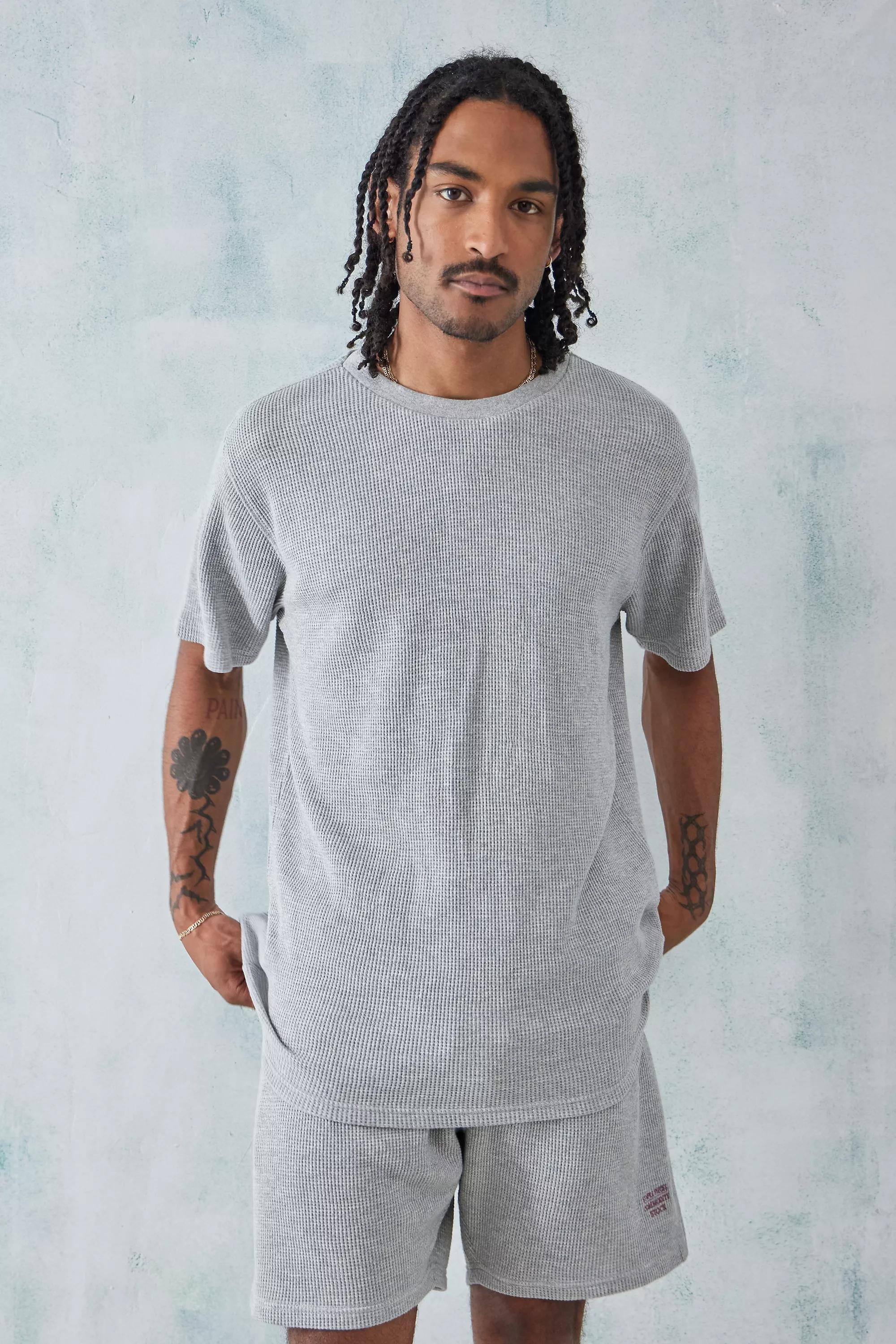 waffle knit t