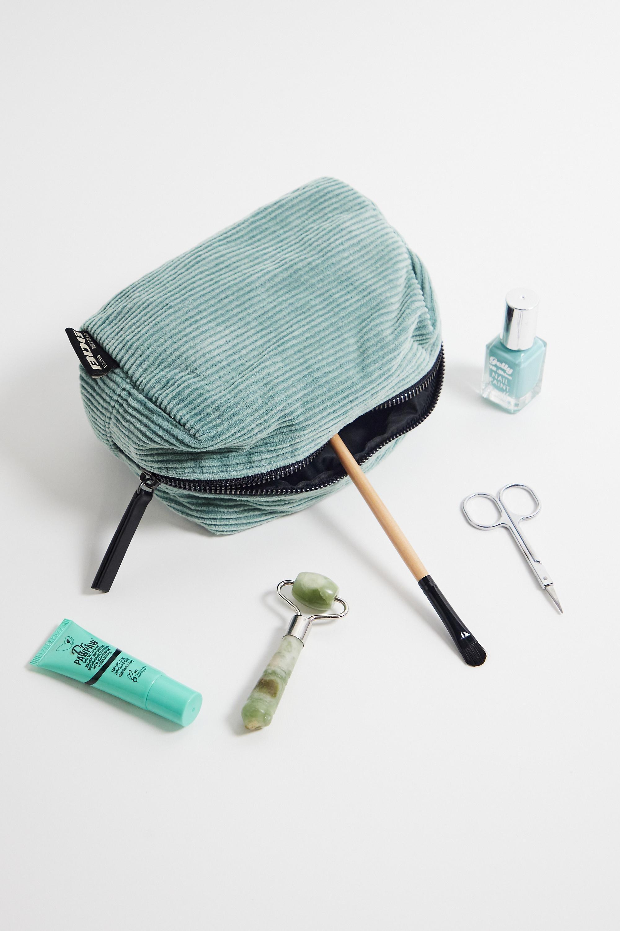 Mint Bdg Washed Corduroy Cosmetic Bag, MINT, large image number 1