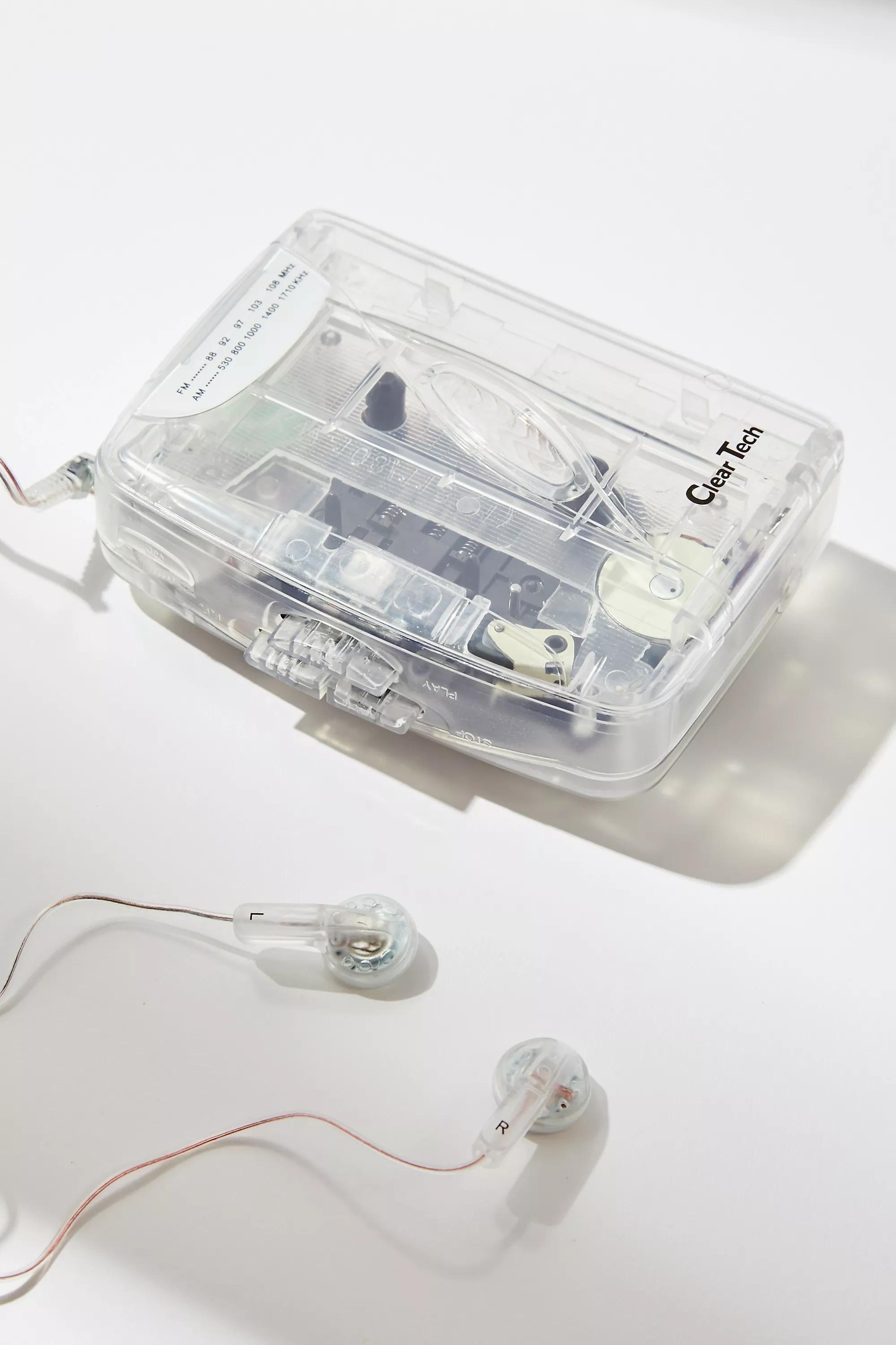 Clear Tech Uo Exclusive Cassette Player, CL, large image number 0