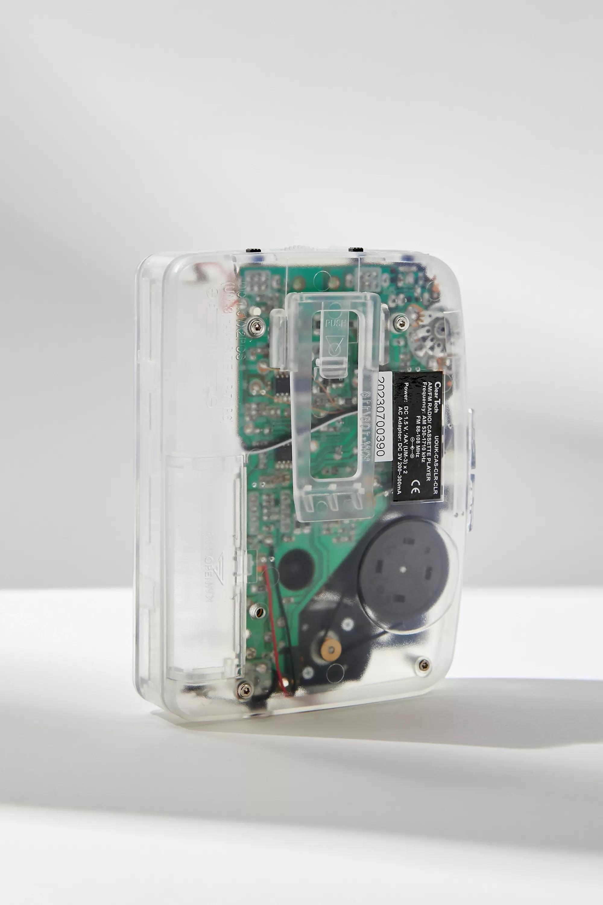 Clear Tech Uo Exclusive Cassette Player, CL, large image number 2