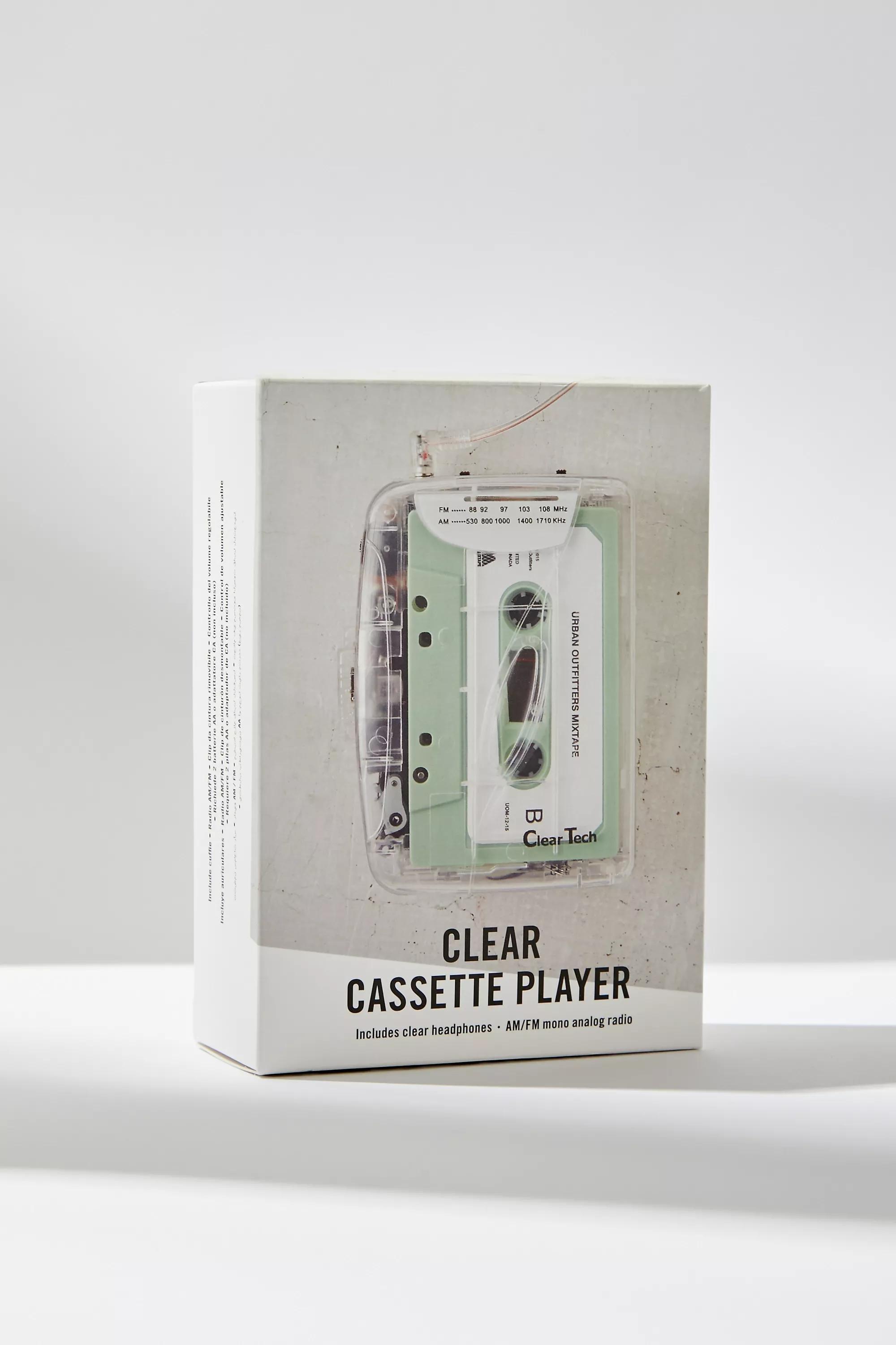 Clear Tech Uo Exclusive Cassette Player, CL, large image number 3