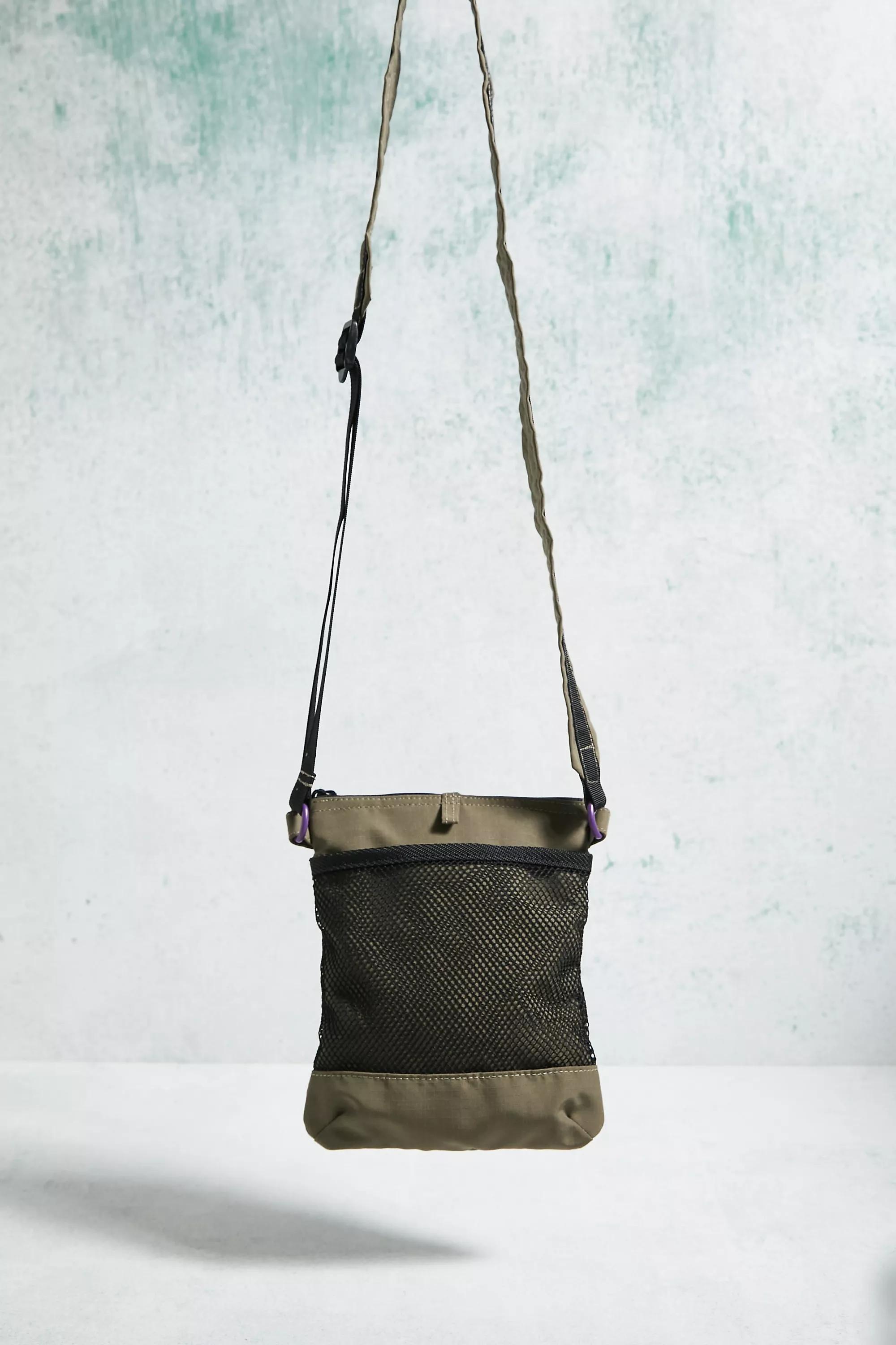 Urban Outfitters - Green Net Crossbody Bag