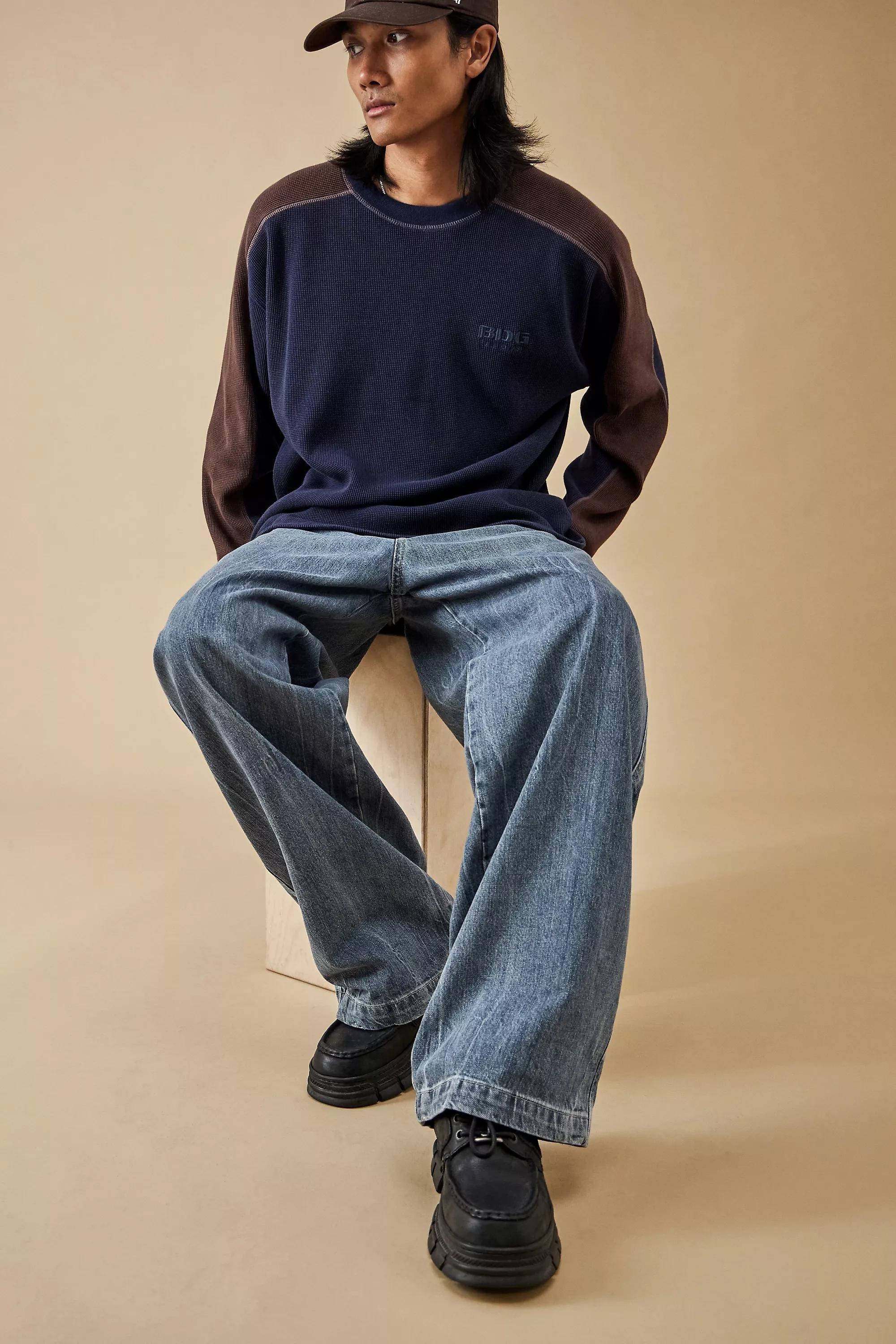 BDG Neo Skate Grey Wash Jeans, BLUE, large image number 2