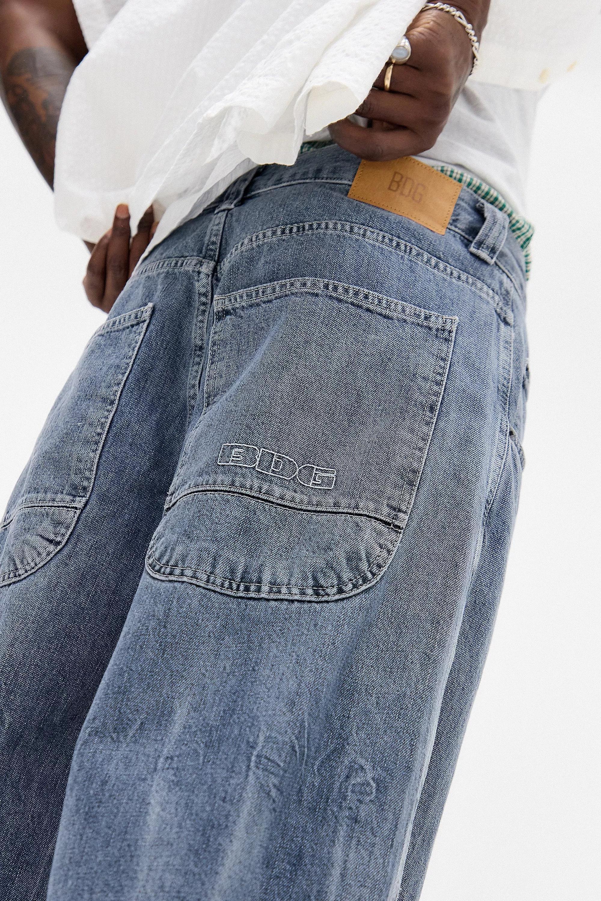 BDG Neo Skate Grey Wash Jeans, , large image number 5