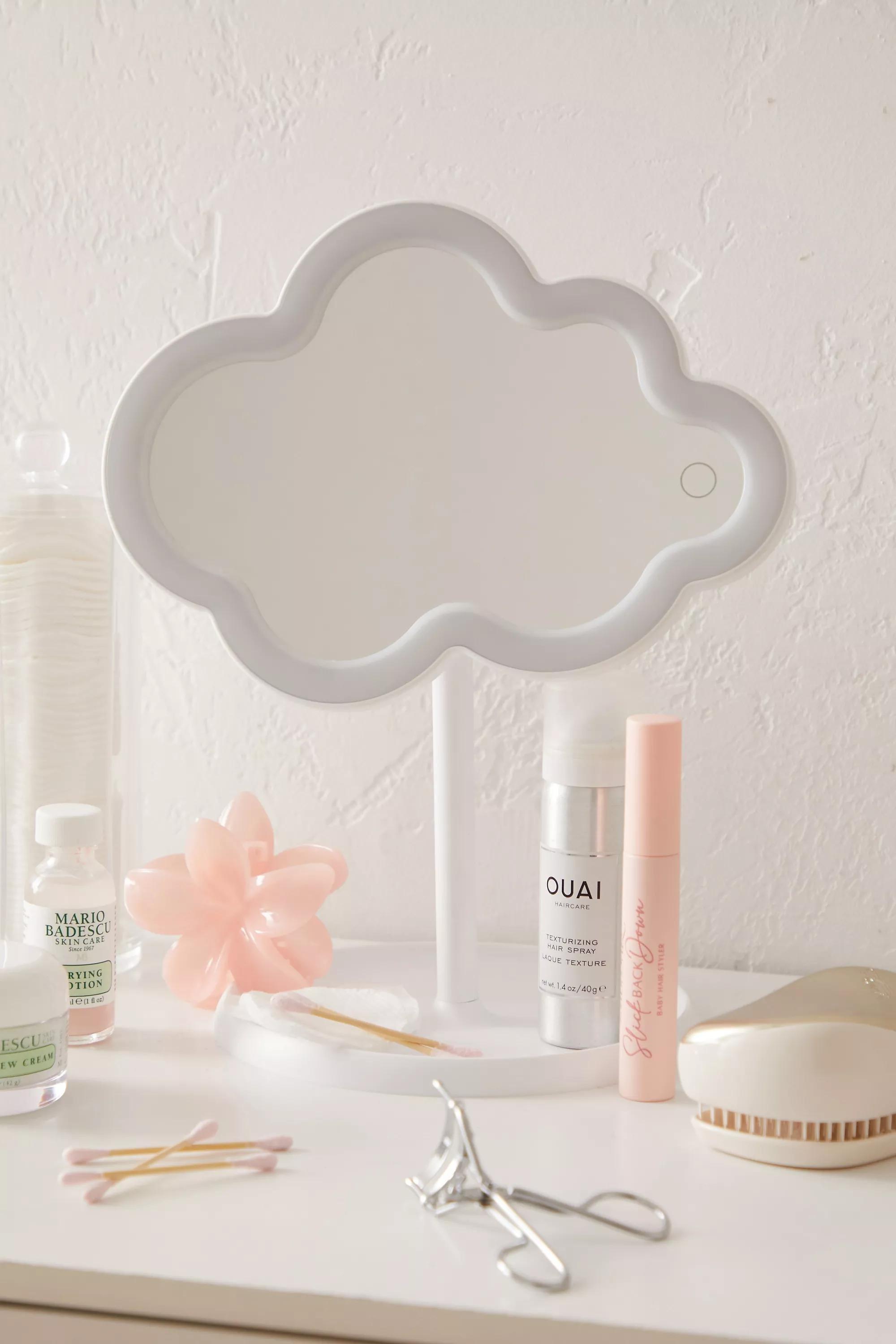 Multicolour Led Cloud Tabletop Mirror, ASSORT, large image number 0