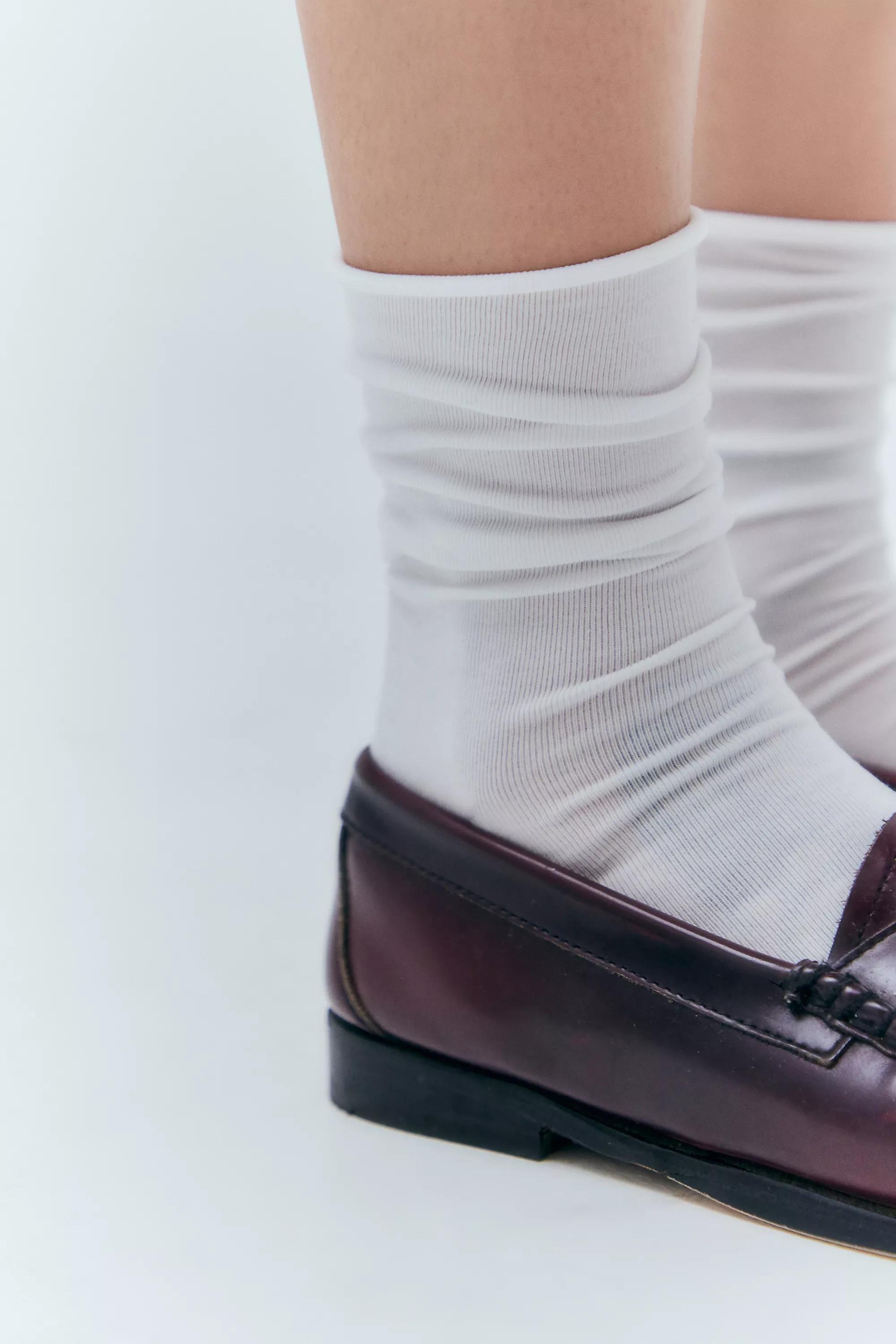 White Out From Under Clean Roll Top Sports Socks 2-Pack, , large image number 4